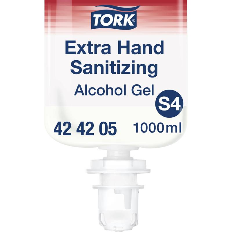 TORK Extra Händedesinfektionsgel, 1.000 ml