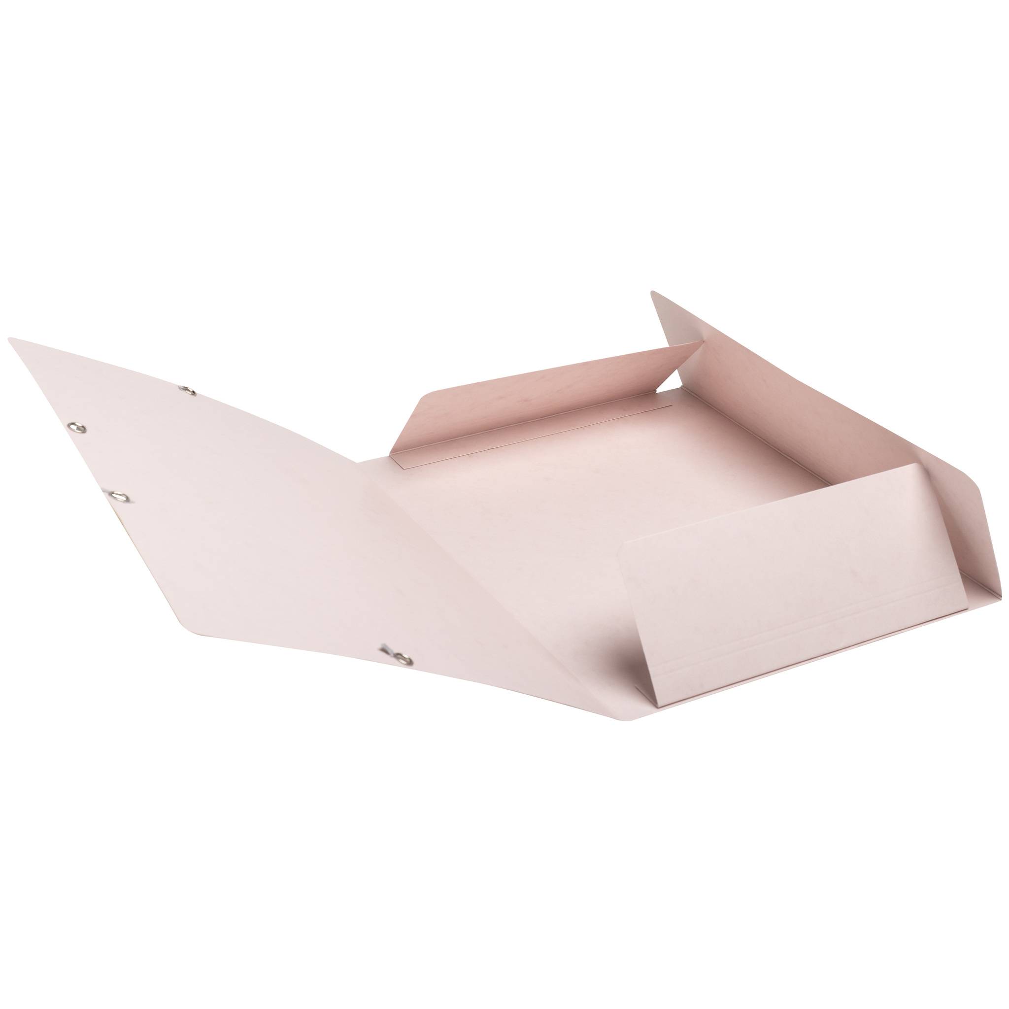 Exacompta 55274E 25x Sammelmappe 3Kl A4 400g Nude