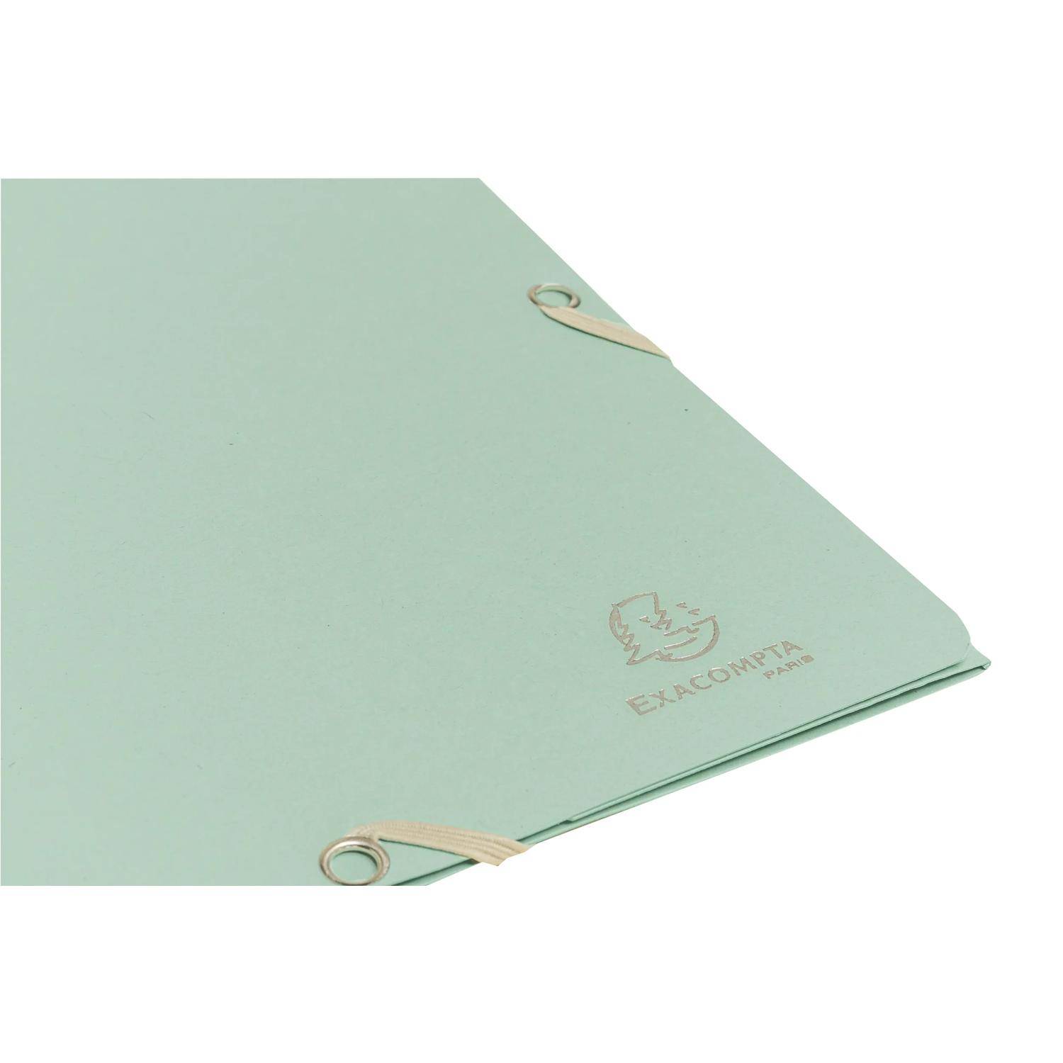 Exacompta 55233E 25x Sammelmappe 3Kl A4 AutentiK Salbei