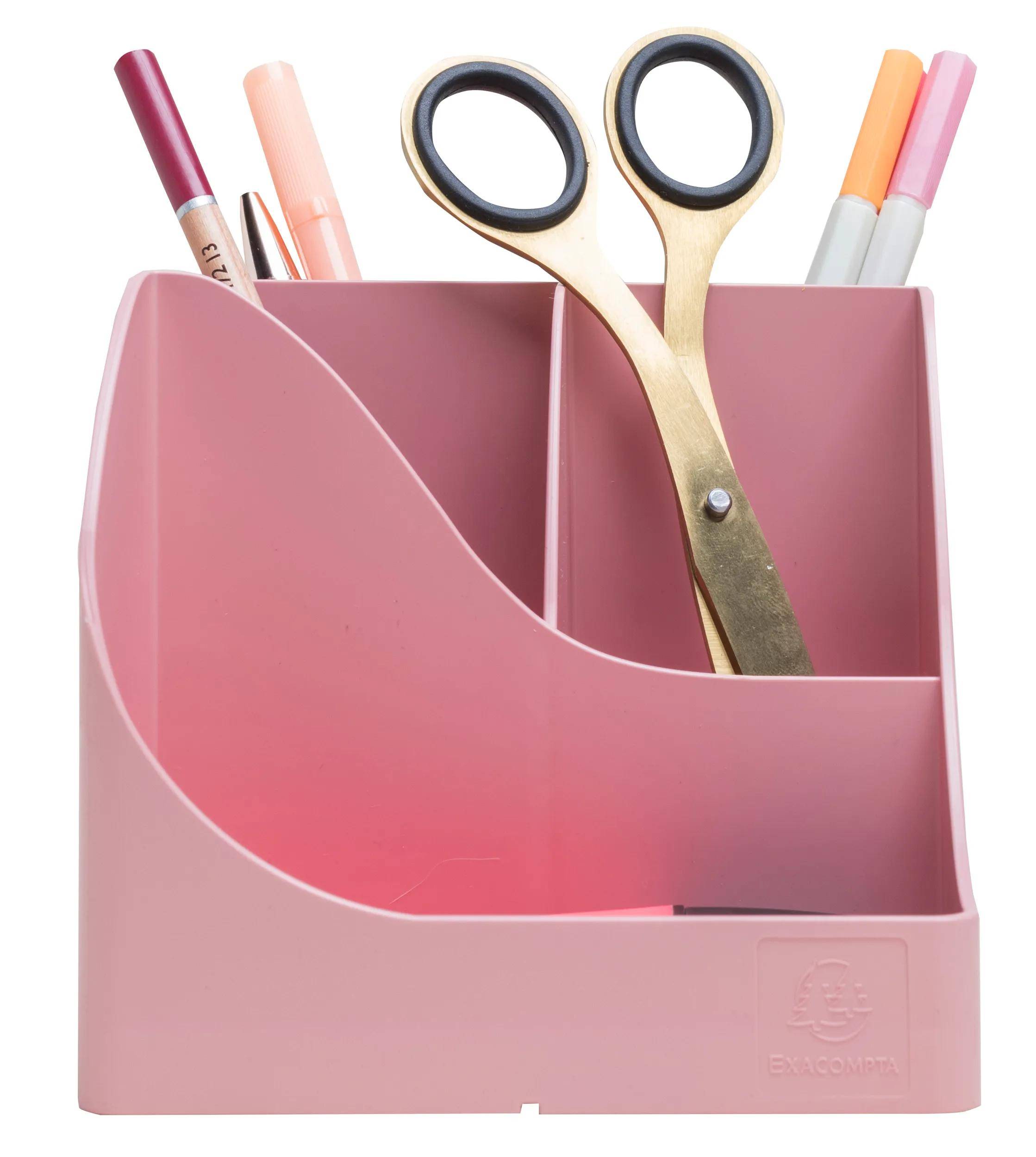 Exacompta 69571D 4x Stifteköcher Pen-Wave Autentik Rosa
