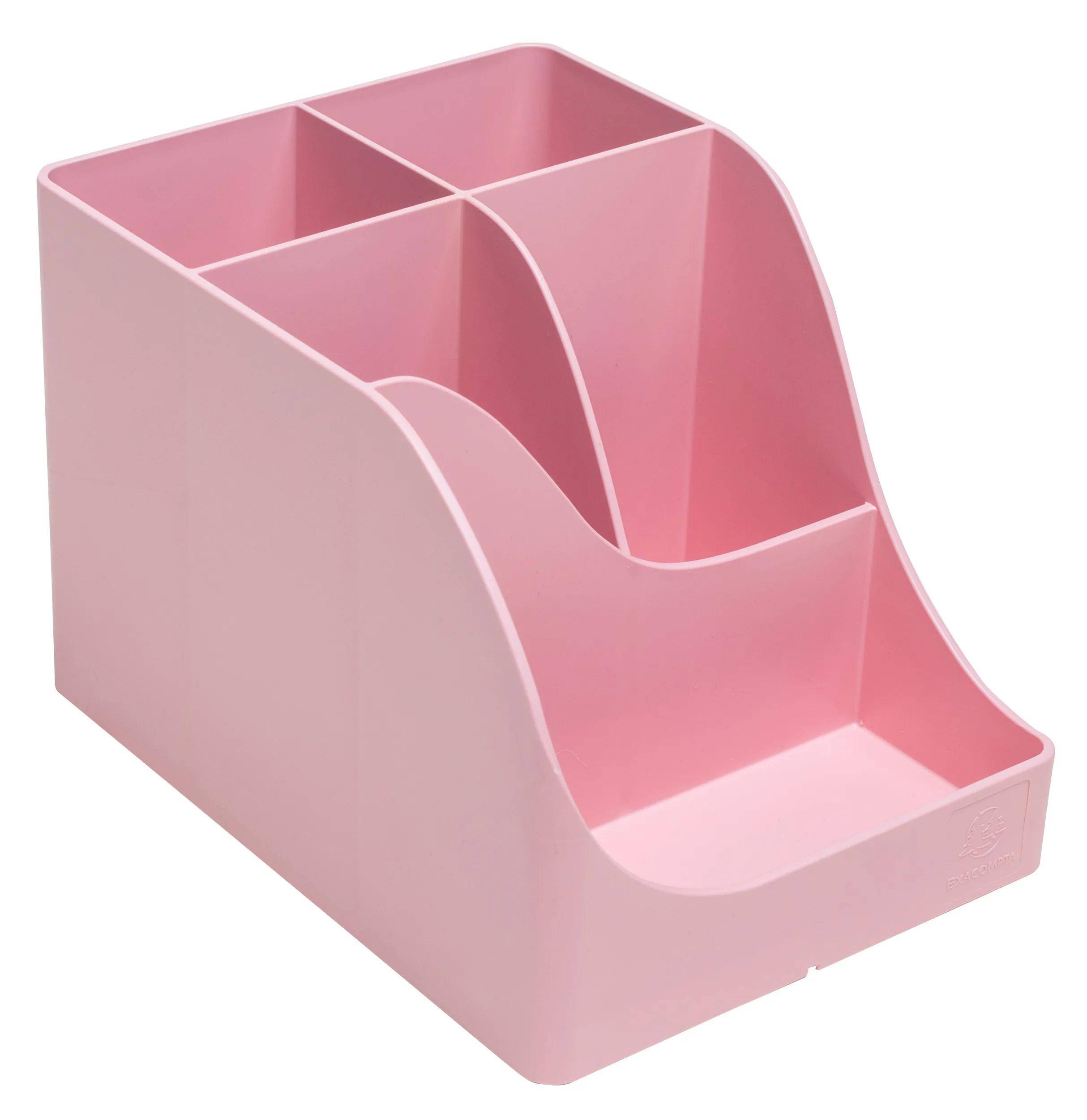 Exacompta 69571D 4x Stifteköcher Pen-Wave Autentik Rosa