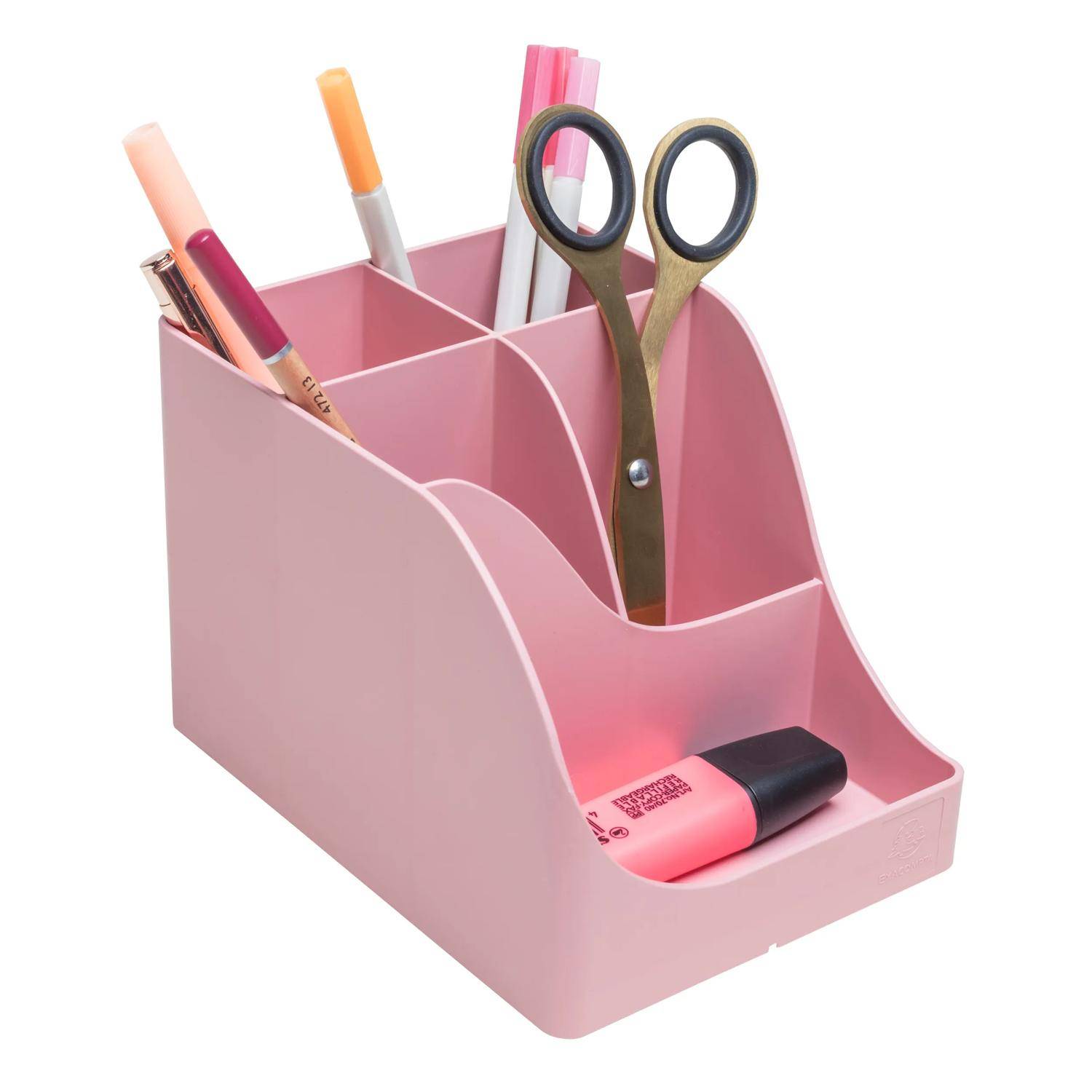 Exacompta 69571D 4x Stifteköcher Pen-Wave Autentik Rosa