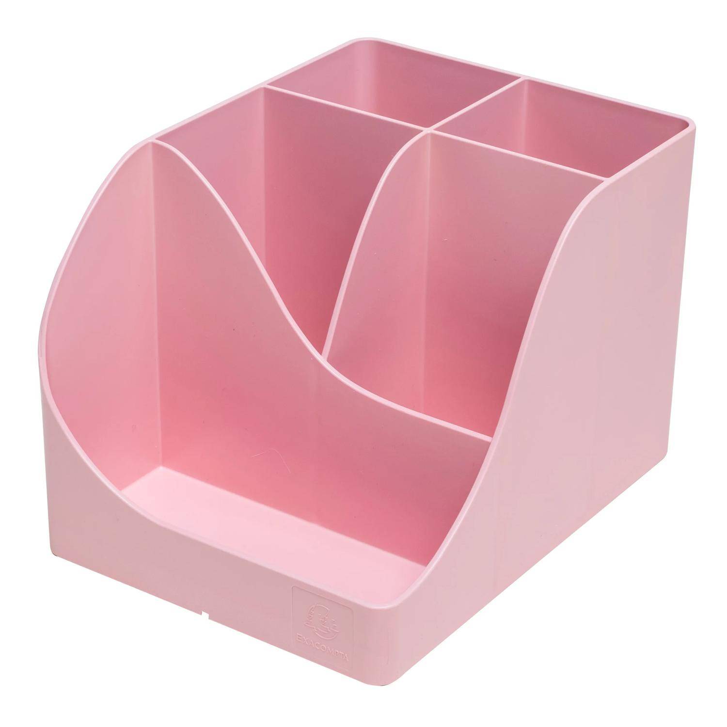 Exacompta 69571D 4x Stifteköcher Pen-Wave Autentik Rosa