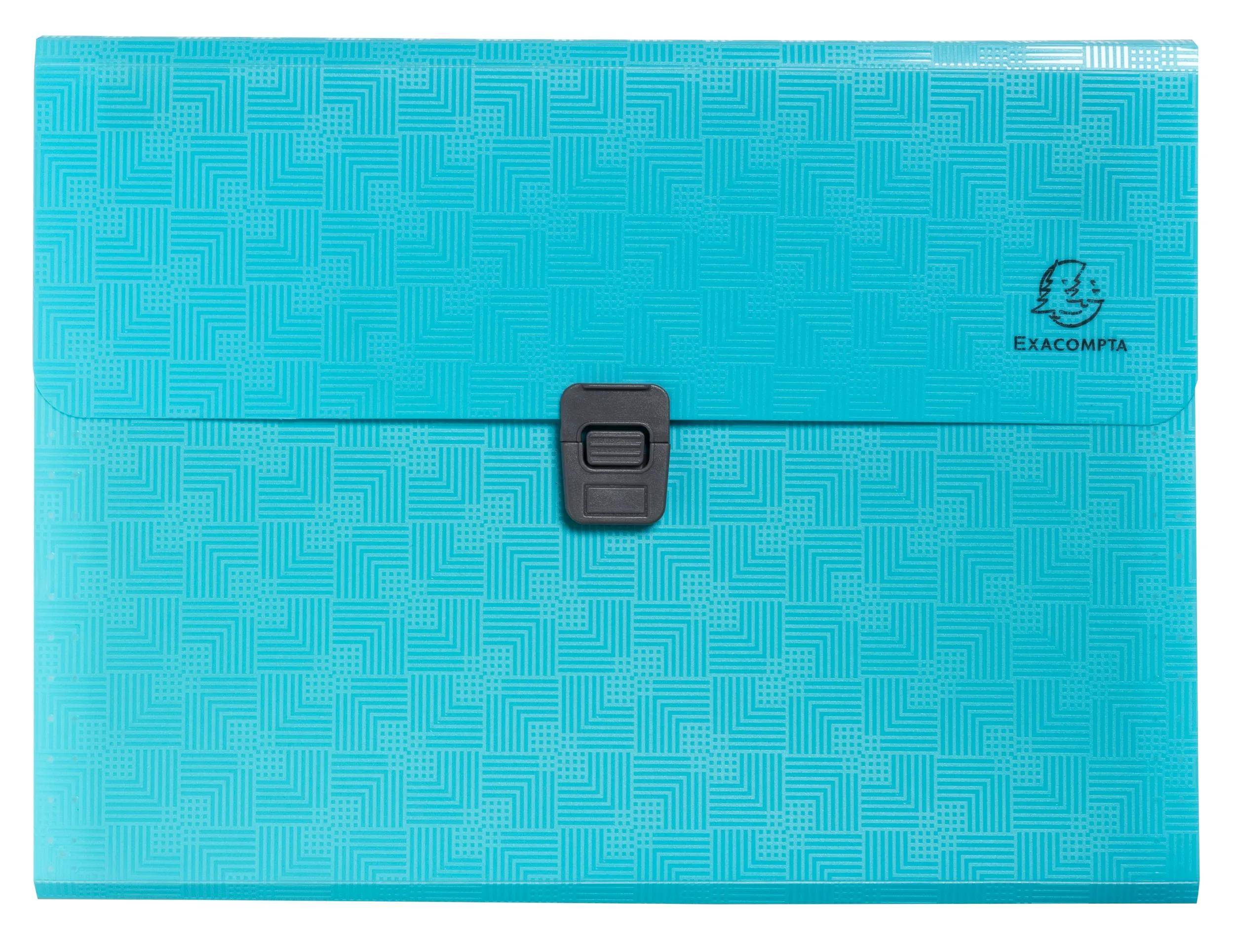 Exacompta 55299E 5x Fächermappe Pop'NCo 13tlg 33x25cm
