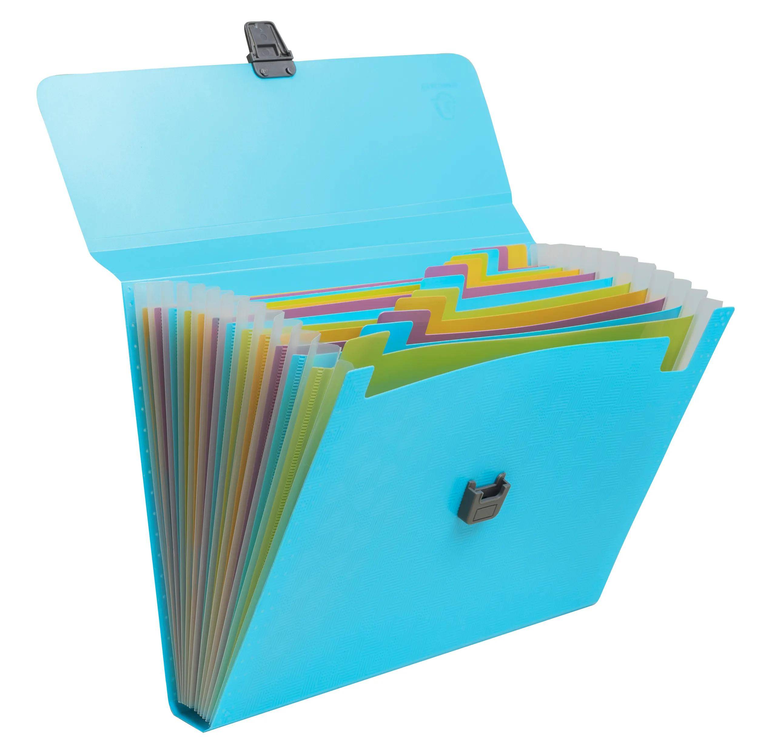 Exacompta 55299E 5x Fächermappe Pop'NCo 13tlg 33x25cm
