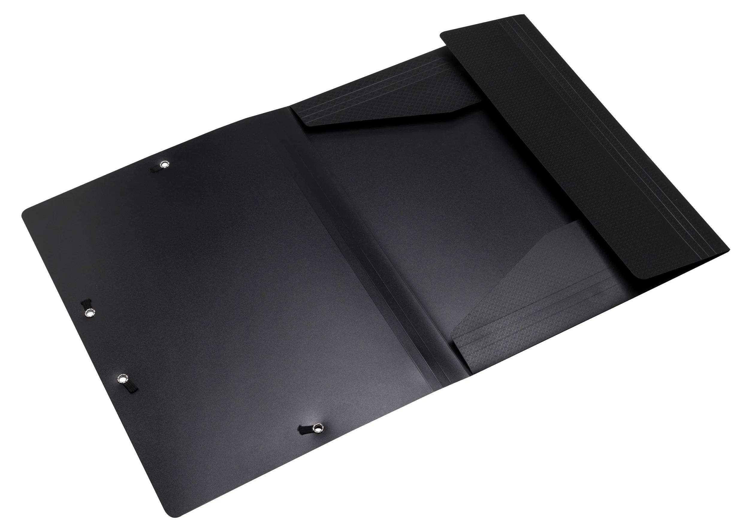 Exacompta 55701E 50x Sammelmappe mE A4 Opak RC schwarz
