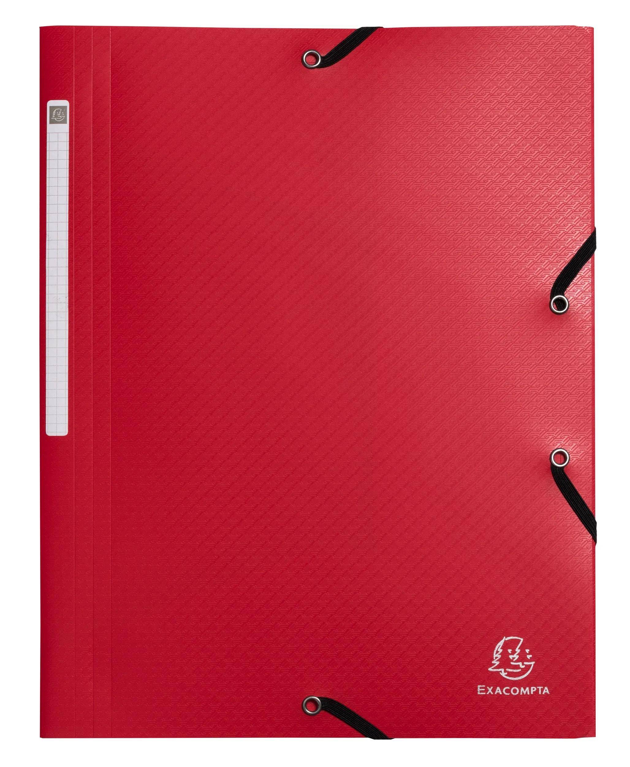 Exacompta 55705E 50x Sammelmappe mE A4 Opak recycl. Rot