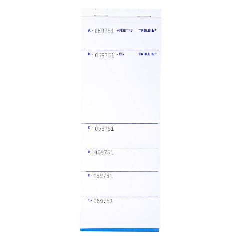 Exacompta 96208E 50x Notepad Exac Restaurant