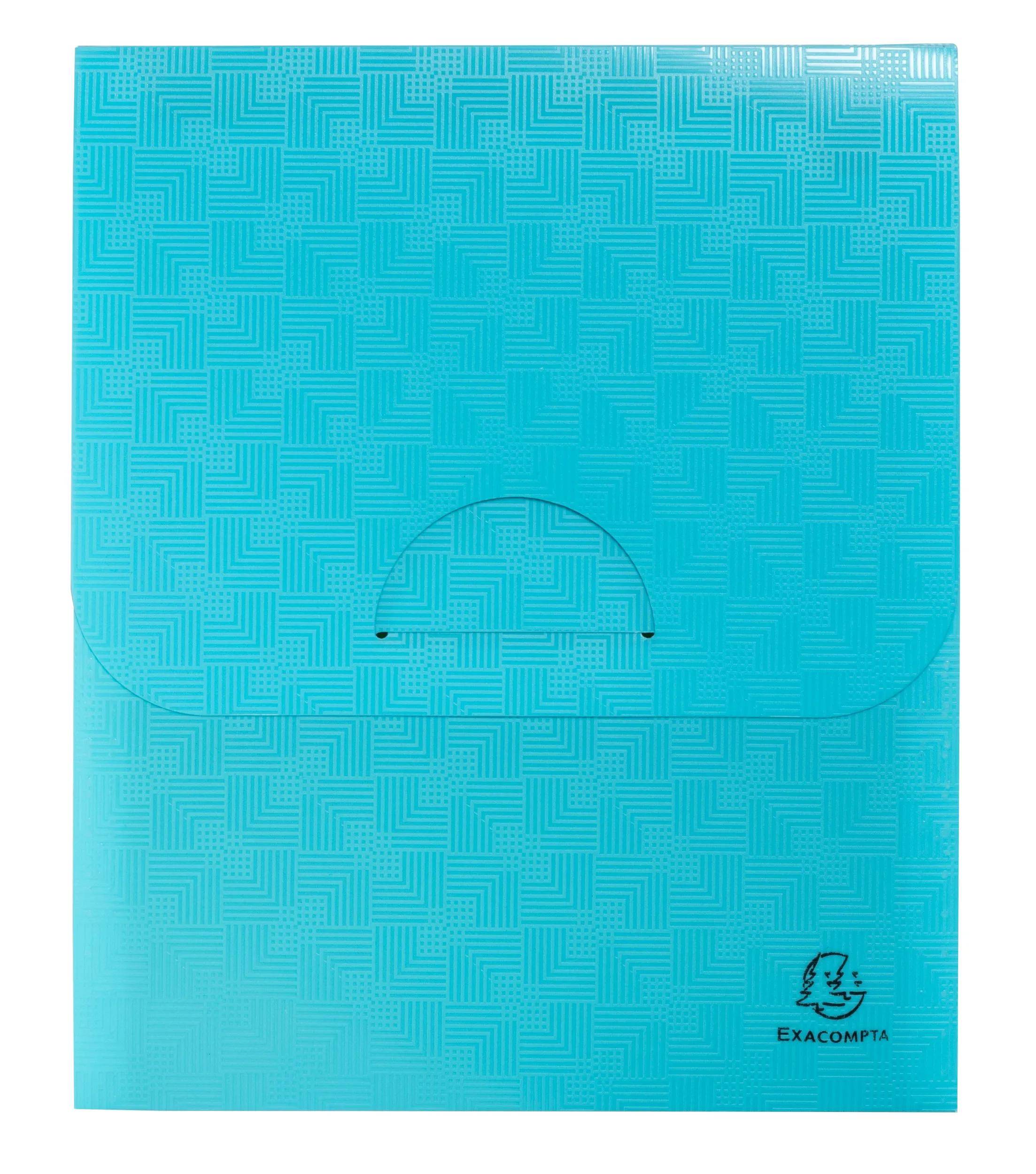 Exacompta 55799E 5x Fächermappe Pop'NCo vertikal 6tlg