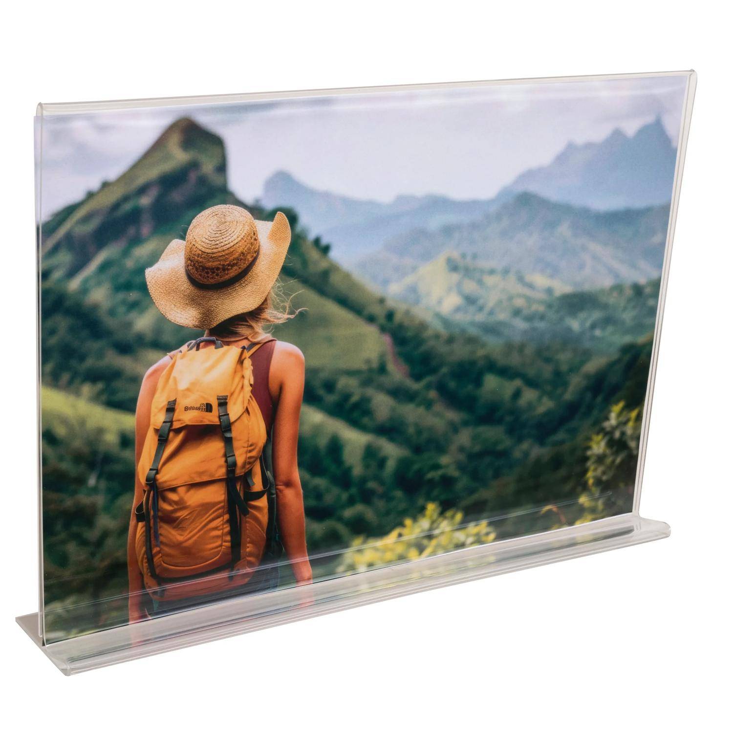 Exacompta 84159D 10x Tischaufsteller A4 T-Form Hoch