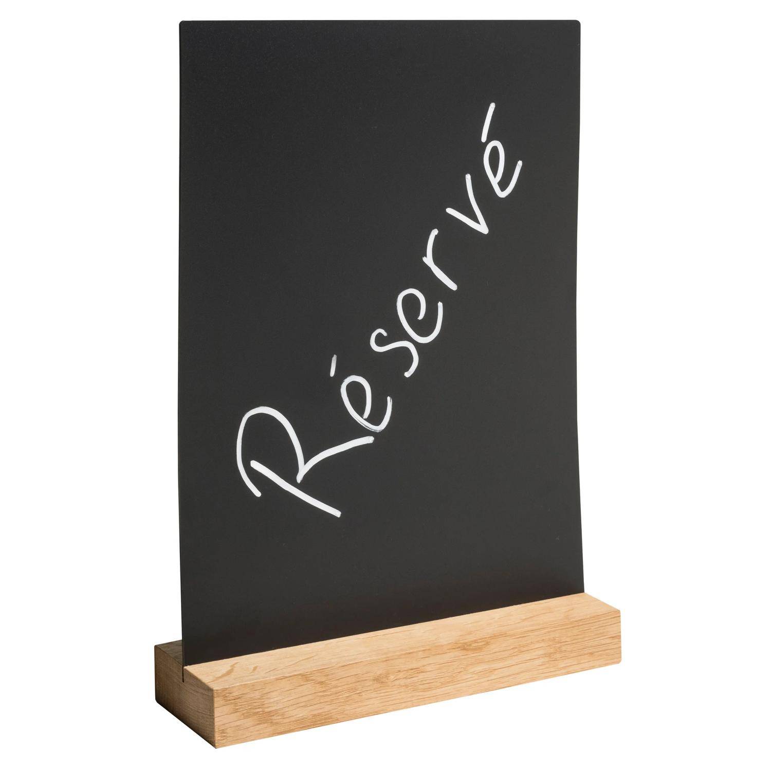 Exacompta 84240D 10x Menükartenhalter Schwarz