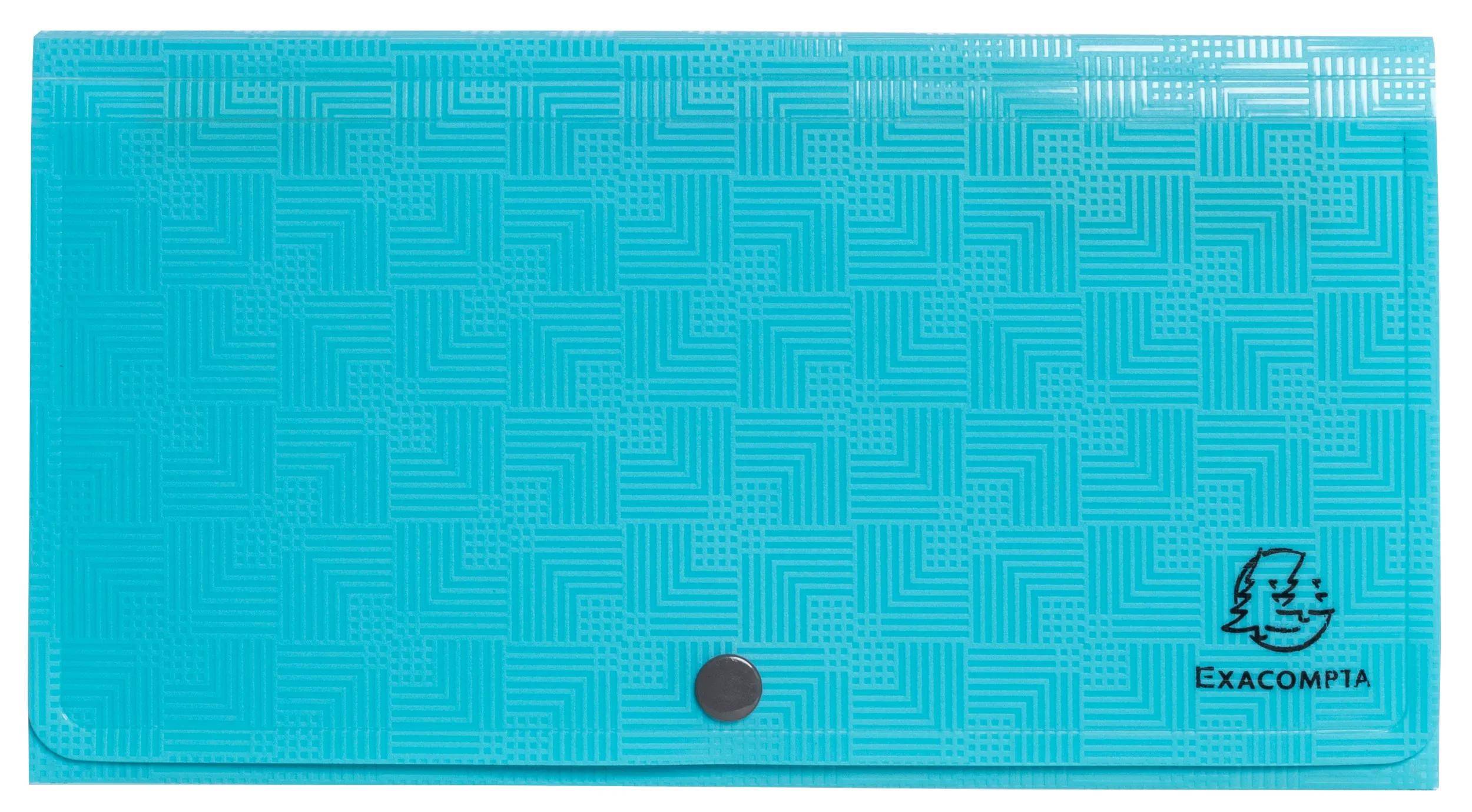 Exacompta 55399E 5x Fächermappe Pop'NCo 7tlg 14x27
