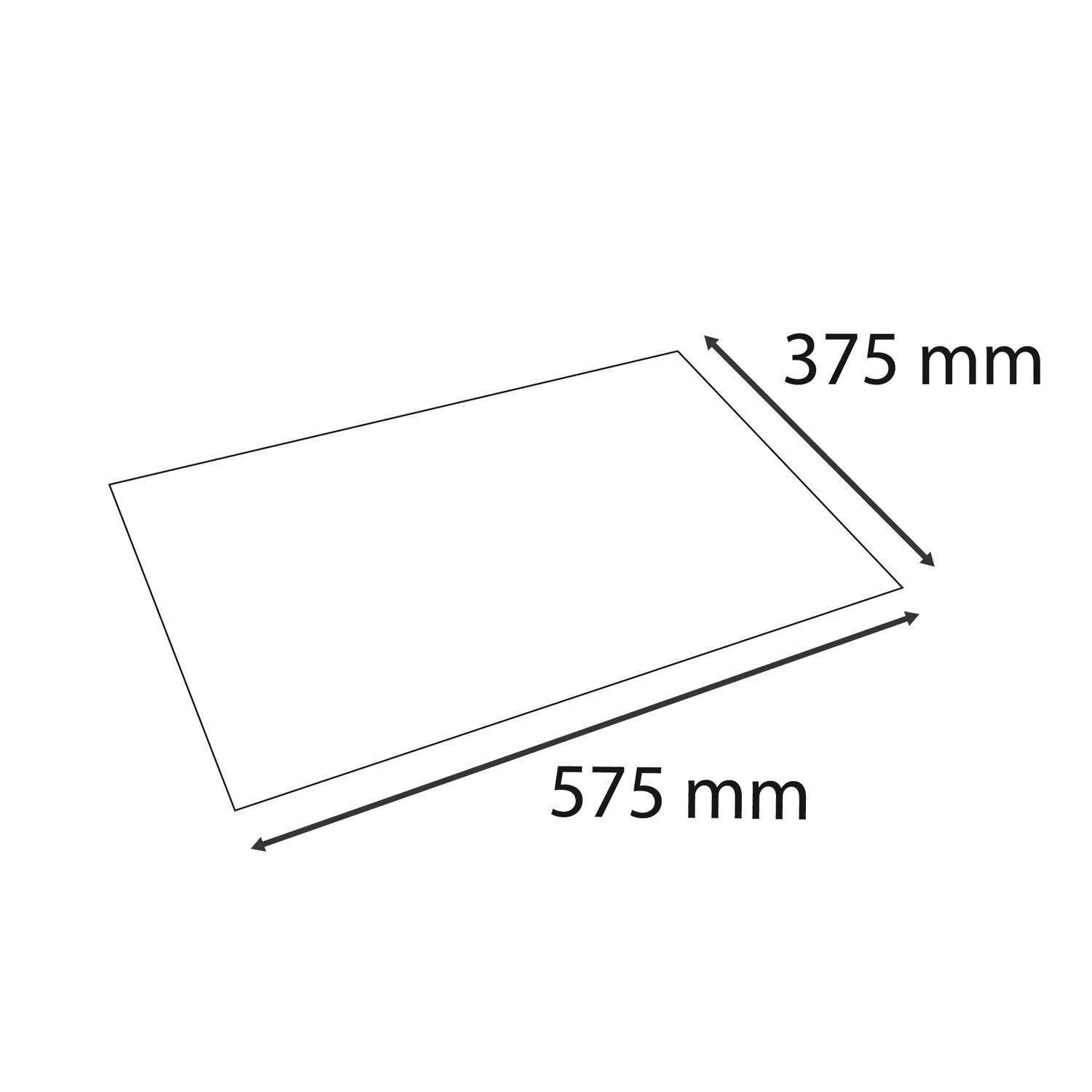 Exacompta 60601D 8x Schreibunterlage OfficeByMe 575x375 schwarz