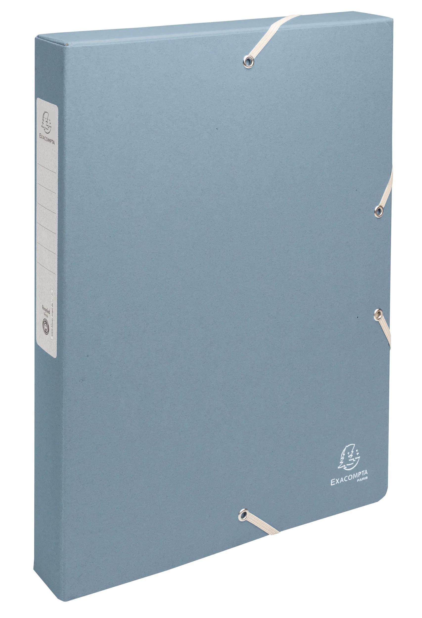 Exacompta 59339E 8x ArchivboxManila A4 40mm AutentiK sortiert