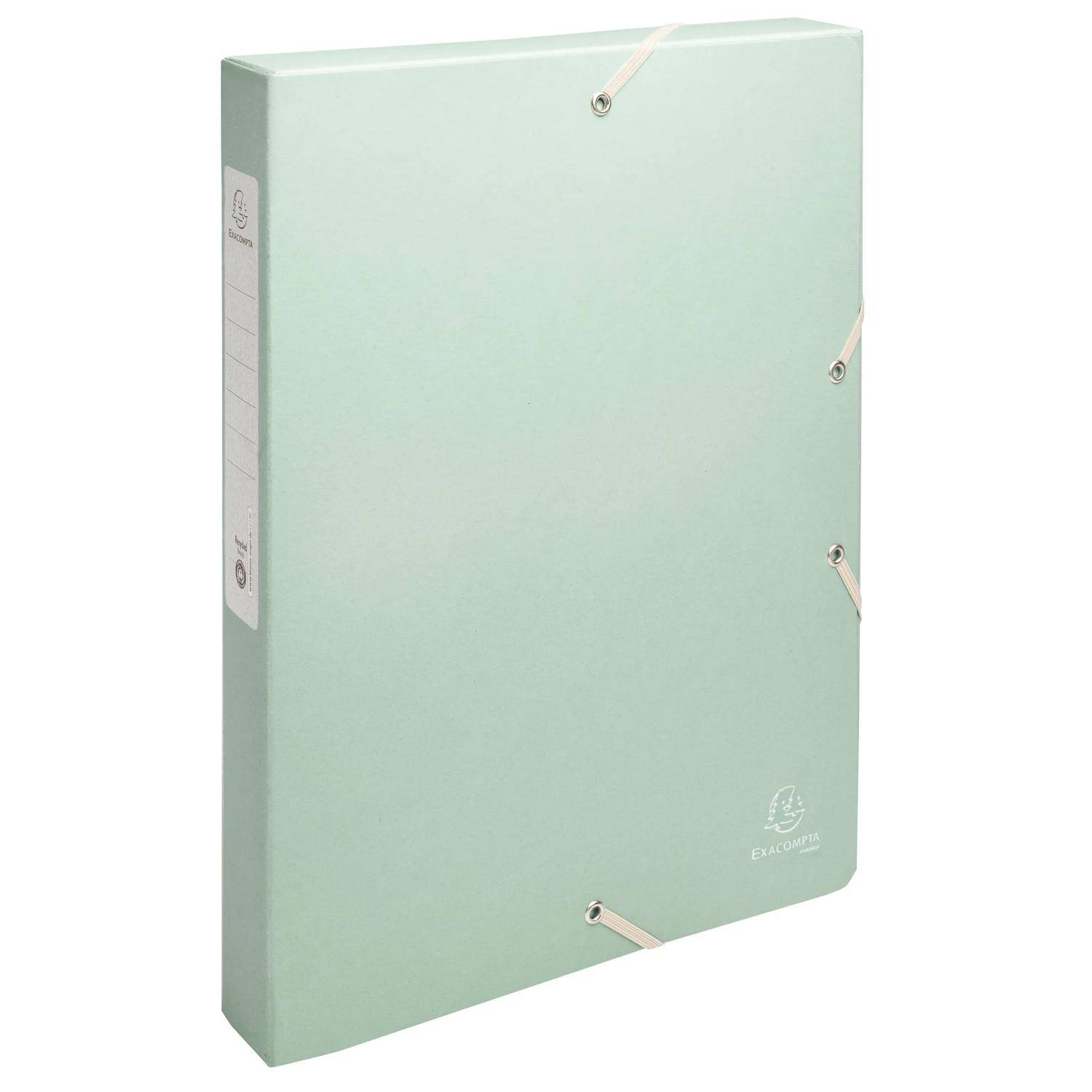 Exacompta 59339E 8x ArchivboxManila A4 40mm AutentiK sortiert