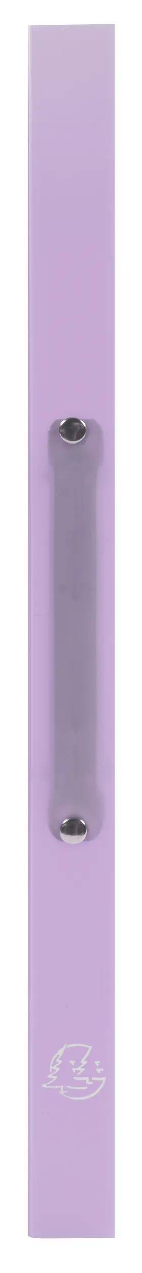 Exacompta 54975E 15x Ringbuch 2R 30mm PP A4 Chrom Pastel Lila