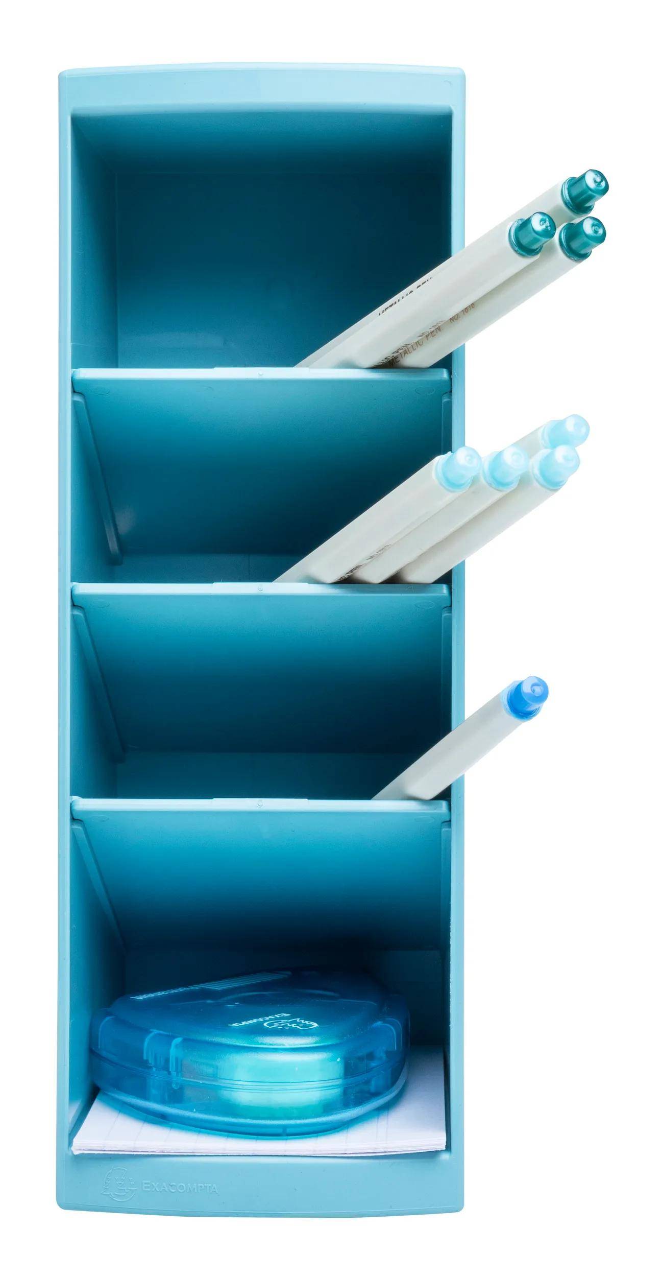 Exacompta 681909D 4x Aufbewahrung MultiTower Pop'NCo Sortiert