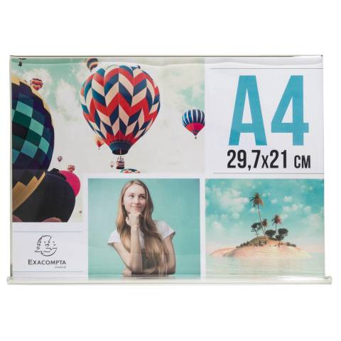 Exacompta 84059D 30x Tischaufsteller A4 Hoch horizontal