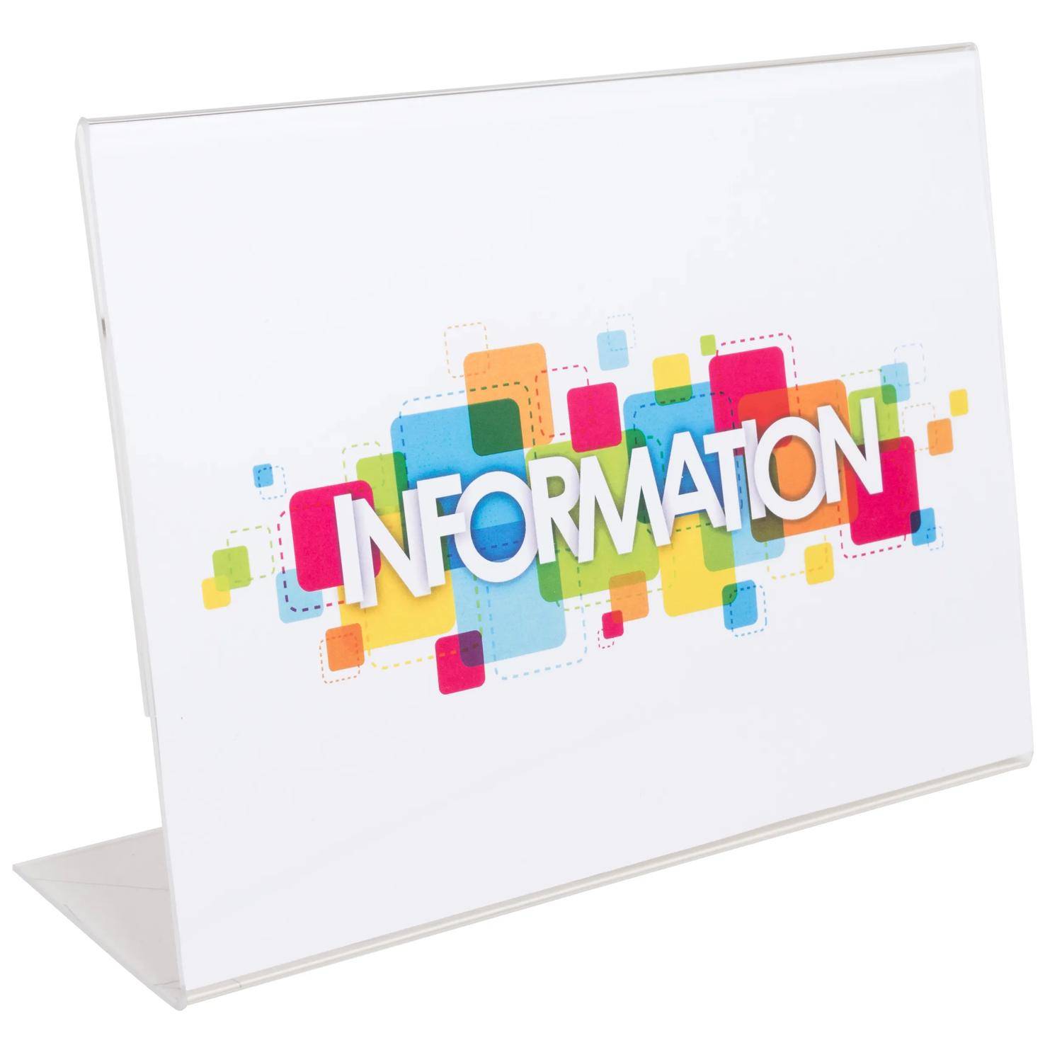 Exacompta 84059D 30x Tischaufsteller A4 Hoch horizontal