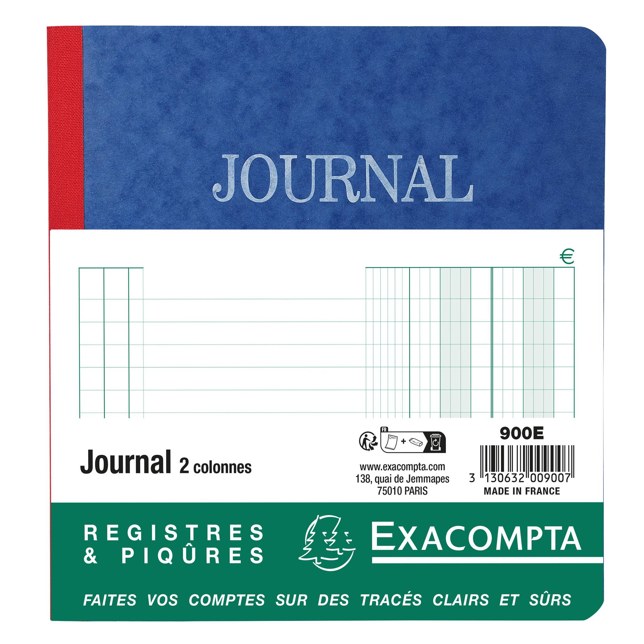 Exacompta 900E 5x PIQ. 21/19 JOURNAL FOLIOTE 80p.