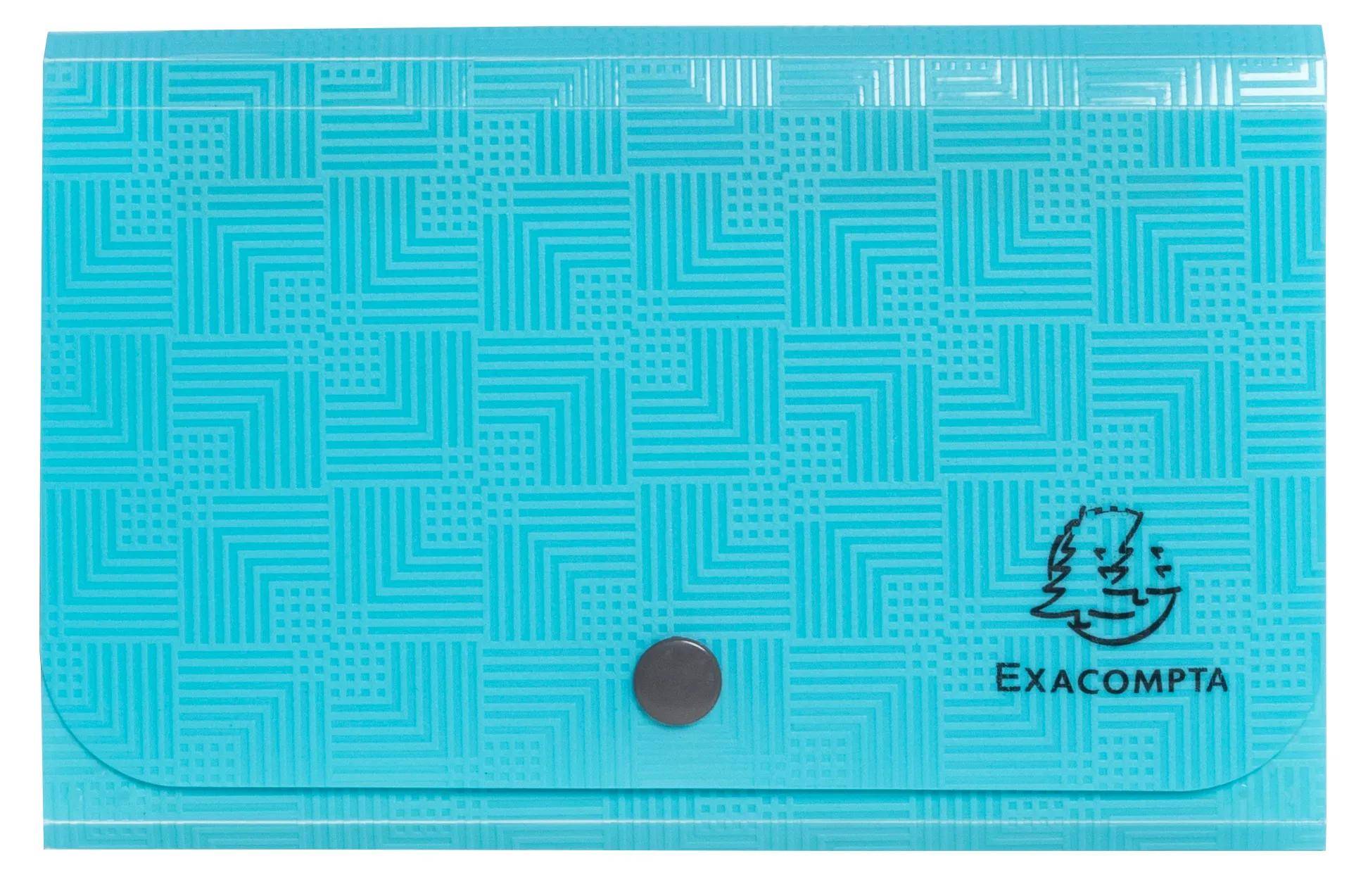 Exacompta 55499E 6x Fächermappe Pop'NCo 6tlg 11x18