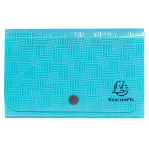 Exacompta 55499E 6x Fächermappe Pop'NCo 6tlg 11x18