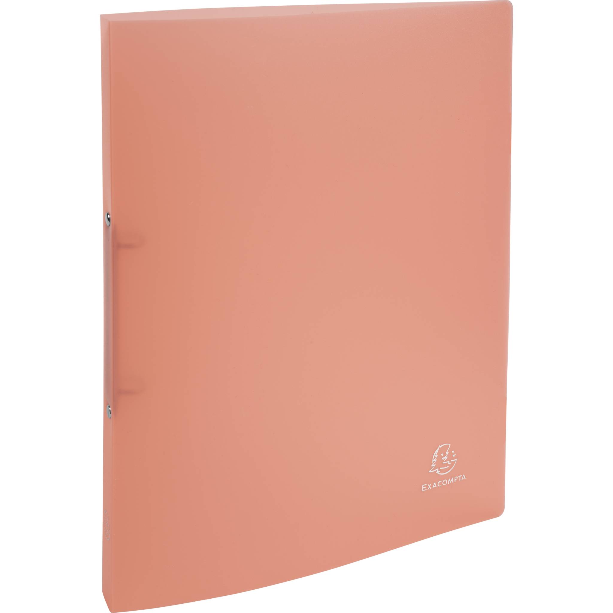 Exacompta 54176E 20x Ringbuch 2R 15mm PP A4 Chromaline Pastel Korall