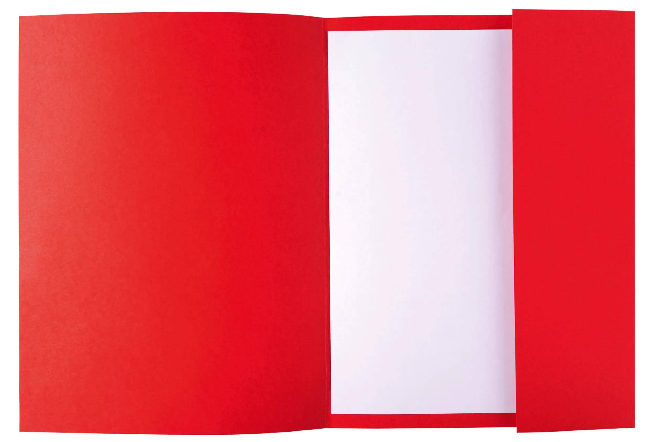 Exacompta 218012E 5x Aktendeckel A4 ROCK''S 50St 1 Klappe Rot