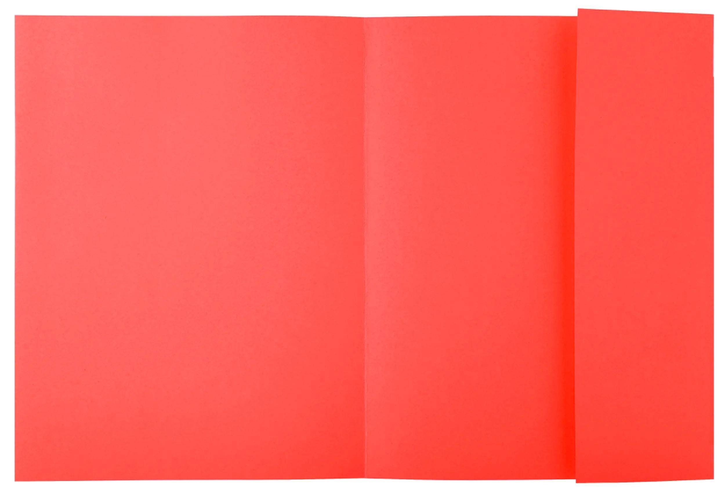 Exacompta 218012E 5x Aktendeckel A4 ROCK''S 50St 1 Klappe Rot