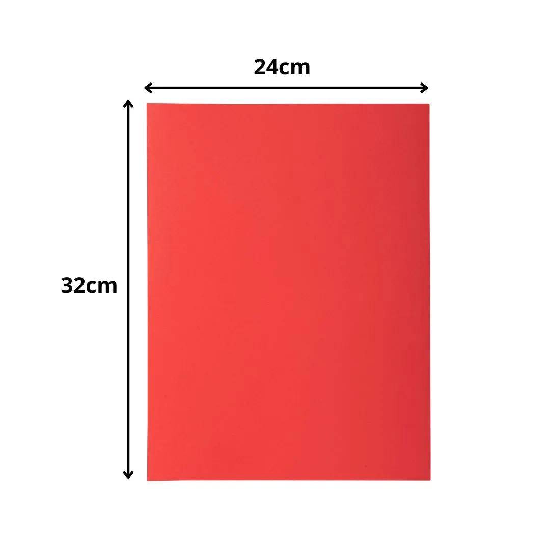 Exacompta 218012E 5x Aktendeckel A4 ROCK''S 50St 1 Klappe Rot