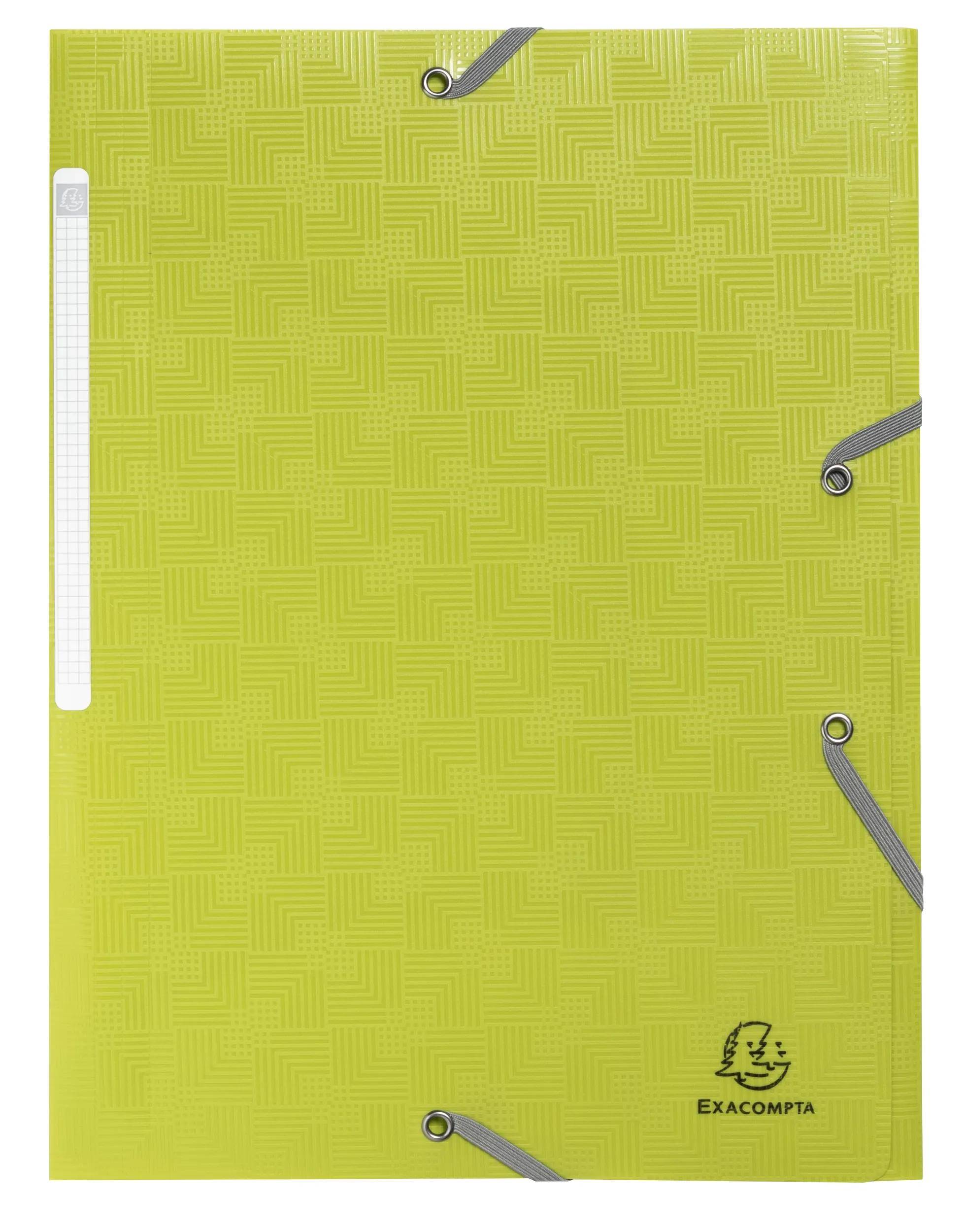 Exacompta 55990E 24x Sammelmappe 3Kl A4 PP Pop'NCo sortiert