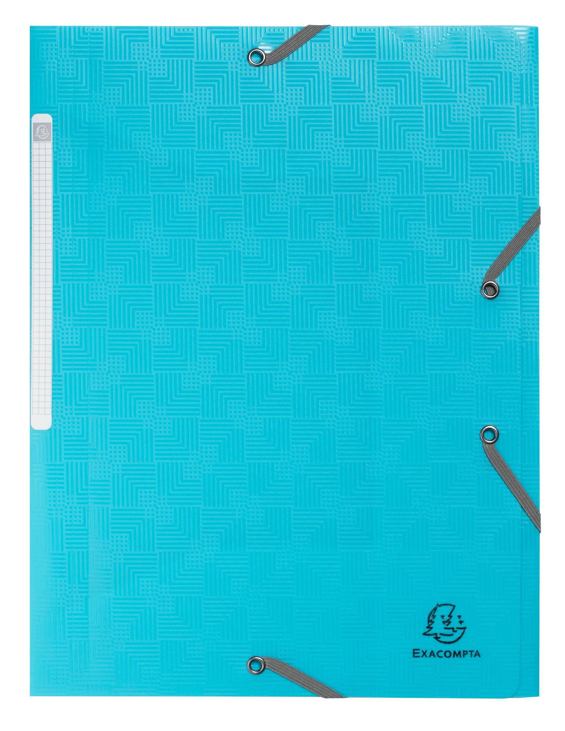 Exacompta 55990E 24x Sammelmappe 3Kl A4 PP Pop'NCo sortiert