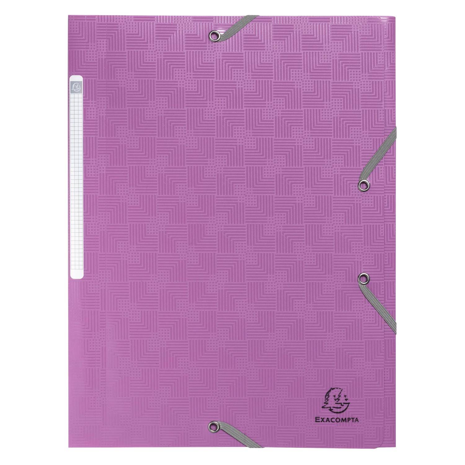 Exacompta 55990E 24x Sammelmappe 3Kl A4 PP Pop'NCo sortiert