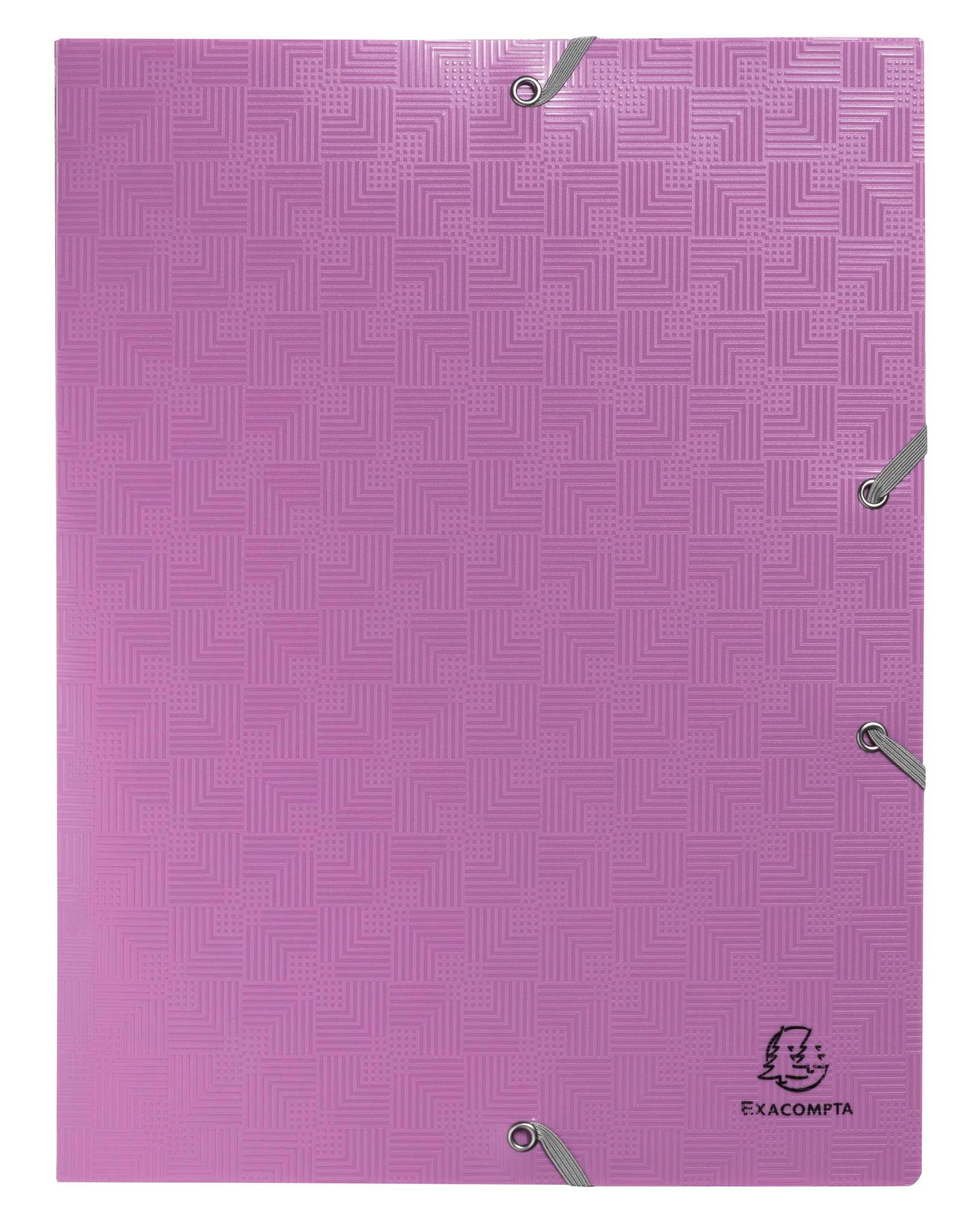Exacompta 59990E 8x Archivbox PP A4 40mm Pop'NCo sortiert