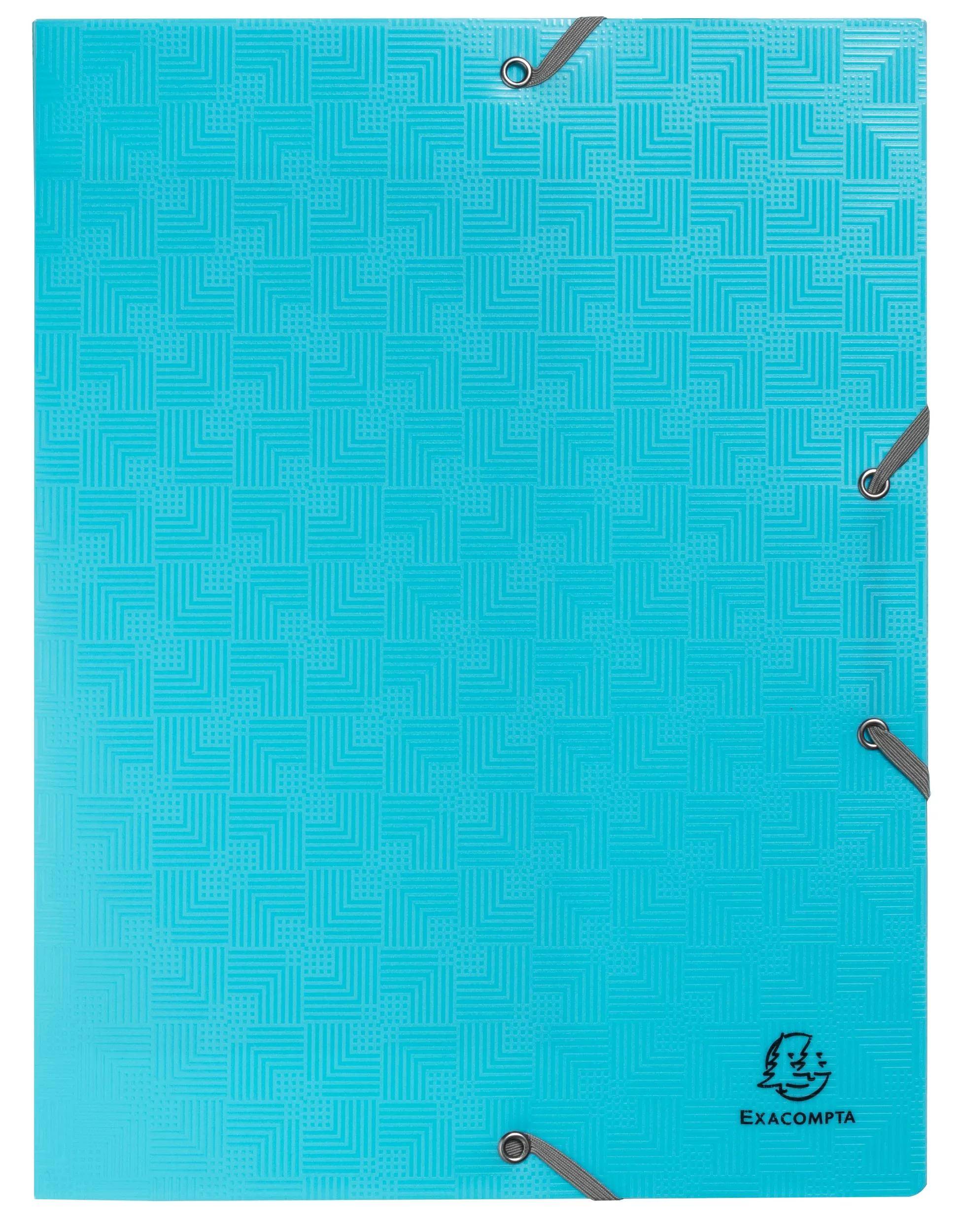Exacompta 59990E 8x Archivbox PP A4 40mm Pop'NCo sortiert
