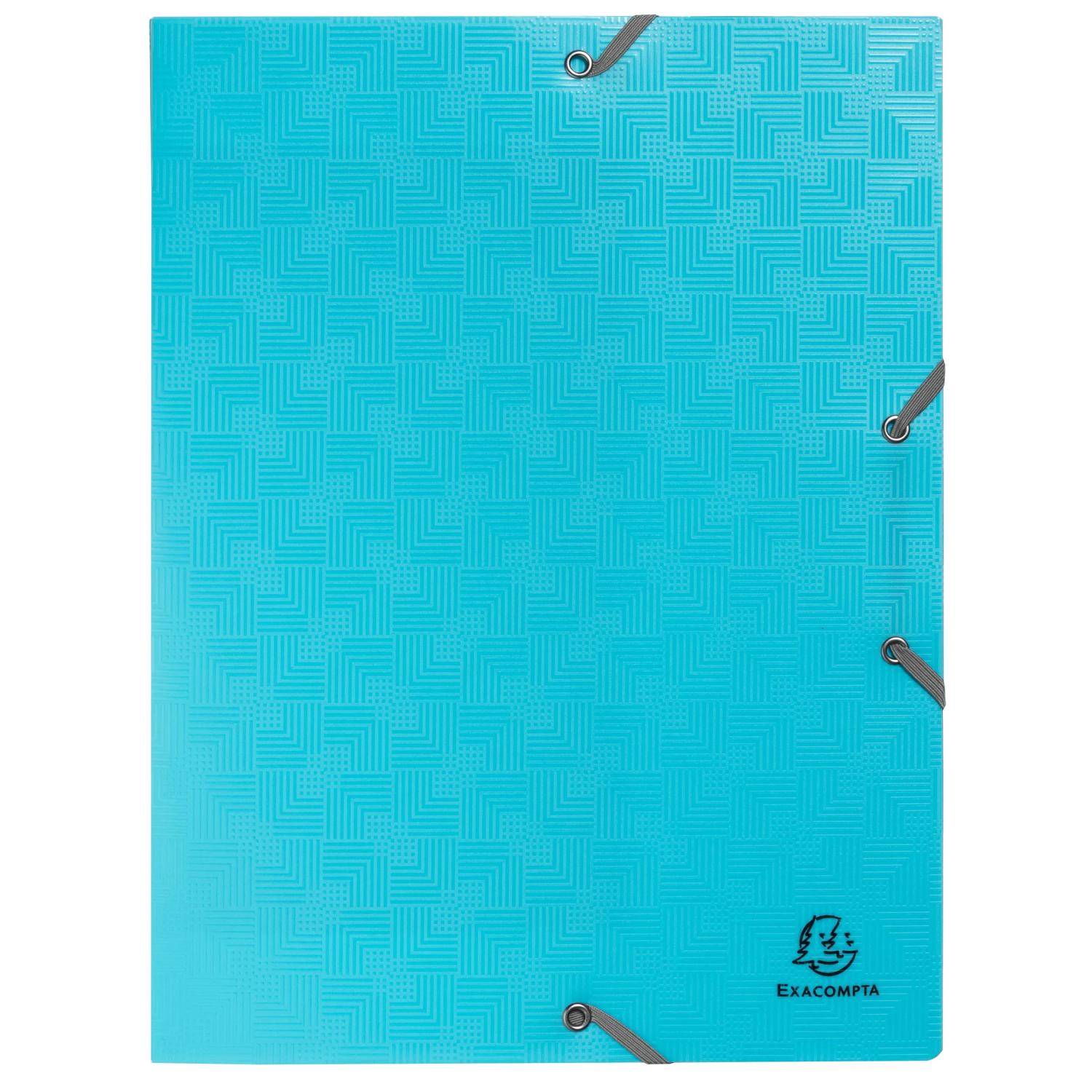 Exacompta 59990E 8x Archivbox PP A4 40mm Pop'NCo sortiert