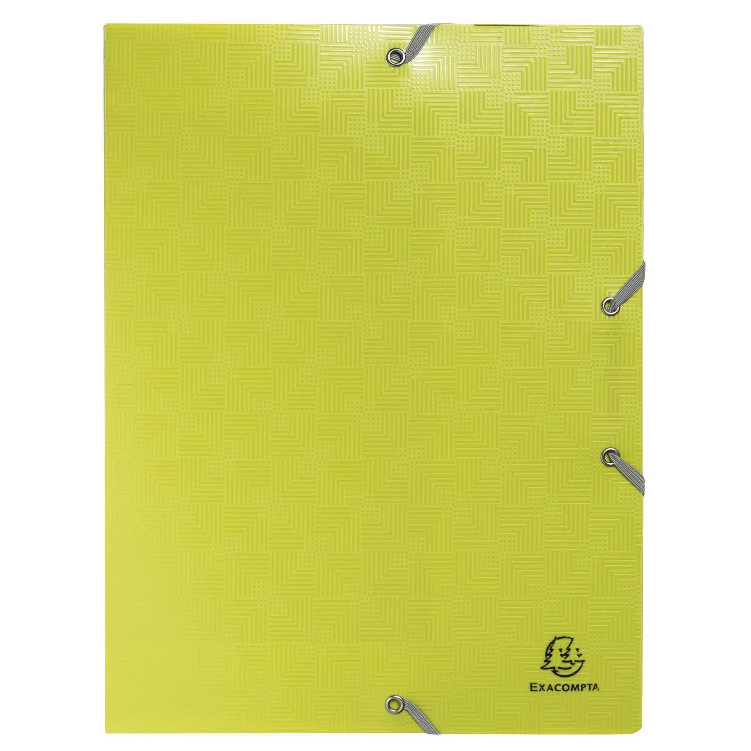 Exacompta 59990E 8x Archivbox PP A4 40mm Pop'NCo sortiert