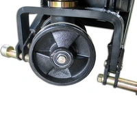 qteck Semi-Elektrischer Scherenhubwagen SHW-Serie 1500kg Tragkraft PU/Single 1095mm Gabellänge qteck Semi-Elektrischer Scherenhubwagen SHW-Serie 1500kg Tragkraft PU/Single 1095mm Gabellänge