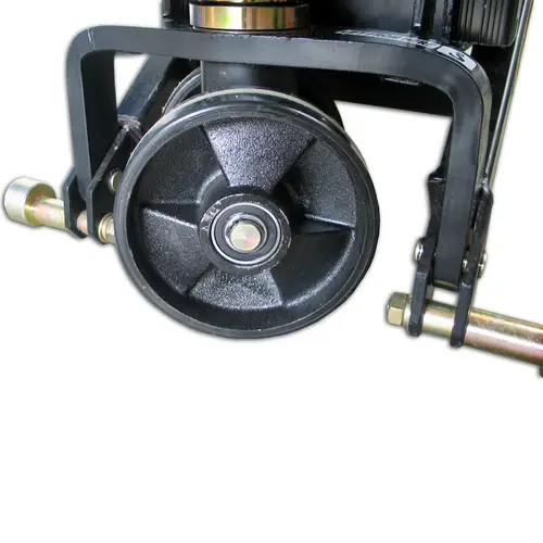 qteck Semi-Elektrischer Scherenhubwagen SHW-Serie 1500kg Tragkraft PU/Single 1095mm Gabellänge qteck Semi-Elektrischer Scherenhubwagen SHW-Serie 1500kg Tragkraft PU/Single 1095mm Gabellänge