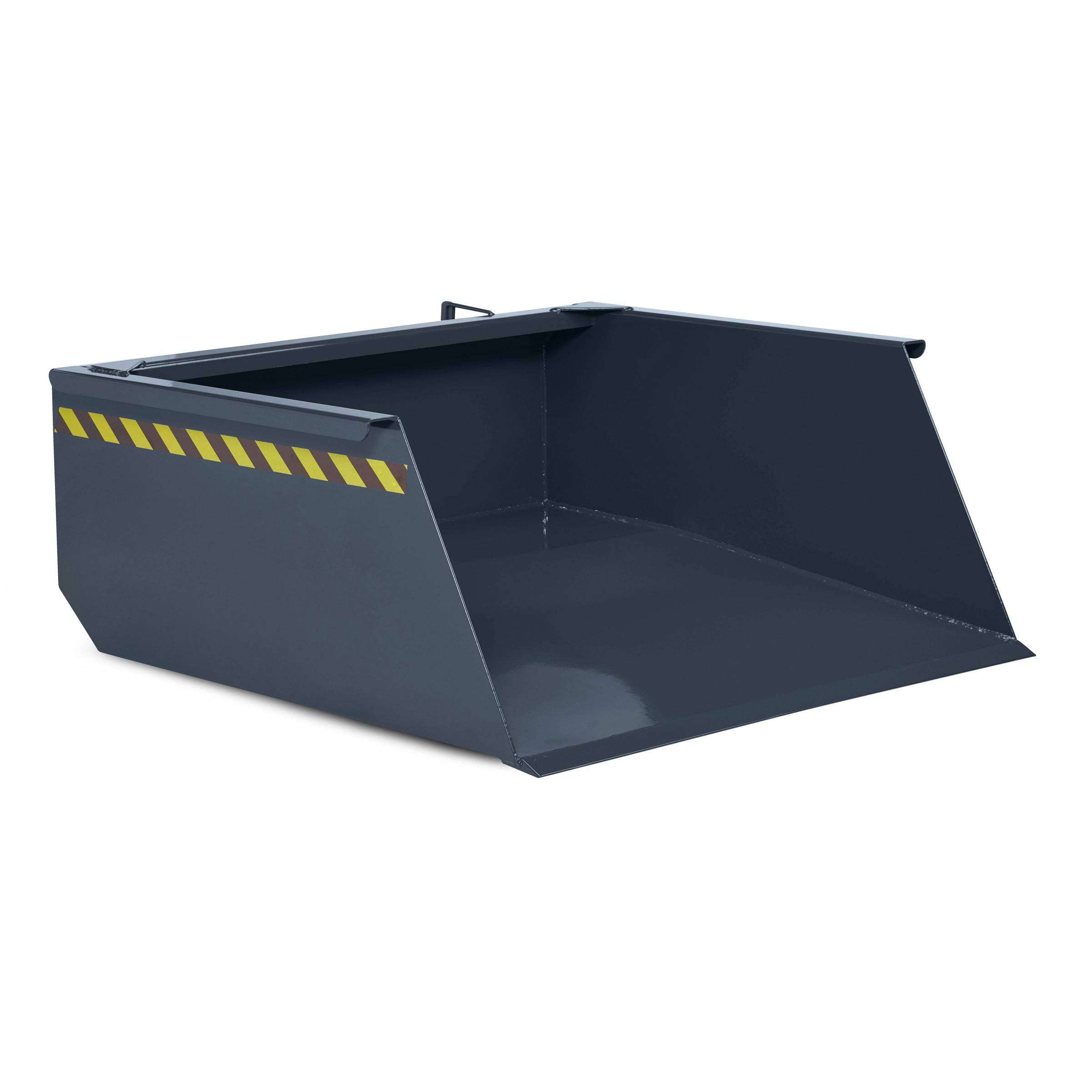 RR Industrietechnik Staplerschaufel Typ RS-75 1390x1615x550mm 750dm³ RAL 7016 Anthrazitgrau