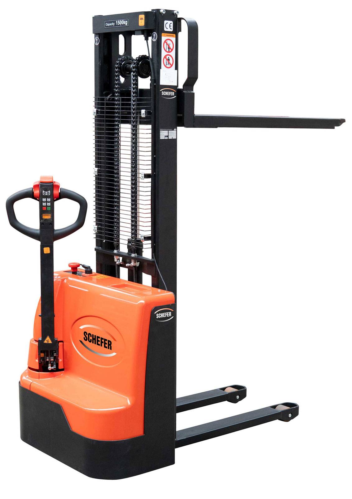 Schefer Deichselstapler EGV ECO Elektro Hubwagen Tragkraft 1500kg Hubhöhe 1510mm