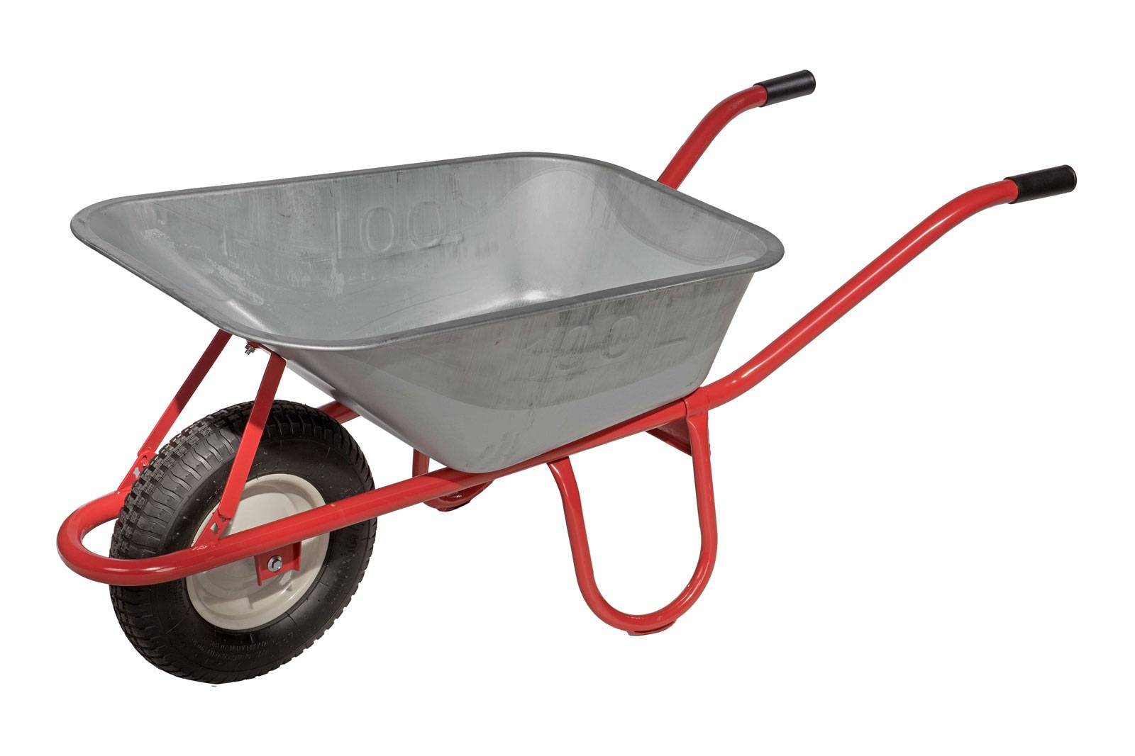 Pro-Bau-Tec Bauschubkarre 100L Tragkraft 200kg