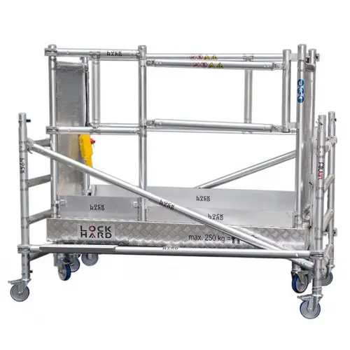Lockhard Fahrgerüst Alulift XL 4 Meter elektrisch höhenverstellbar Lockhard Fahrgerüst Alulift XL 4 Meter elektrisch höhenverstellbar