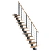 Dolle Mittelholmtreppe Frankfurt Gerade Eiche weiß, geölt 75 cm breit für GH 240 – 279 cm UK Metall Anthrazit mit Geländer Dolle Mittelholmtreppe Frankfurt Gerade Eiche weiß, geölt 75 cm breit für GH 240 – 279 cm UK Metall Anthrazit mit Geländer