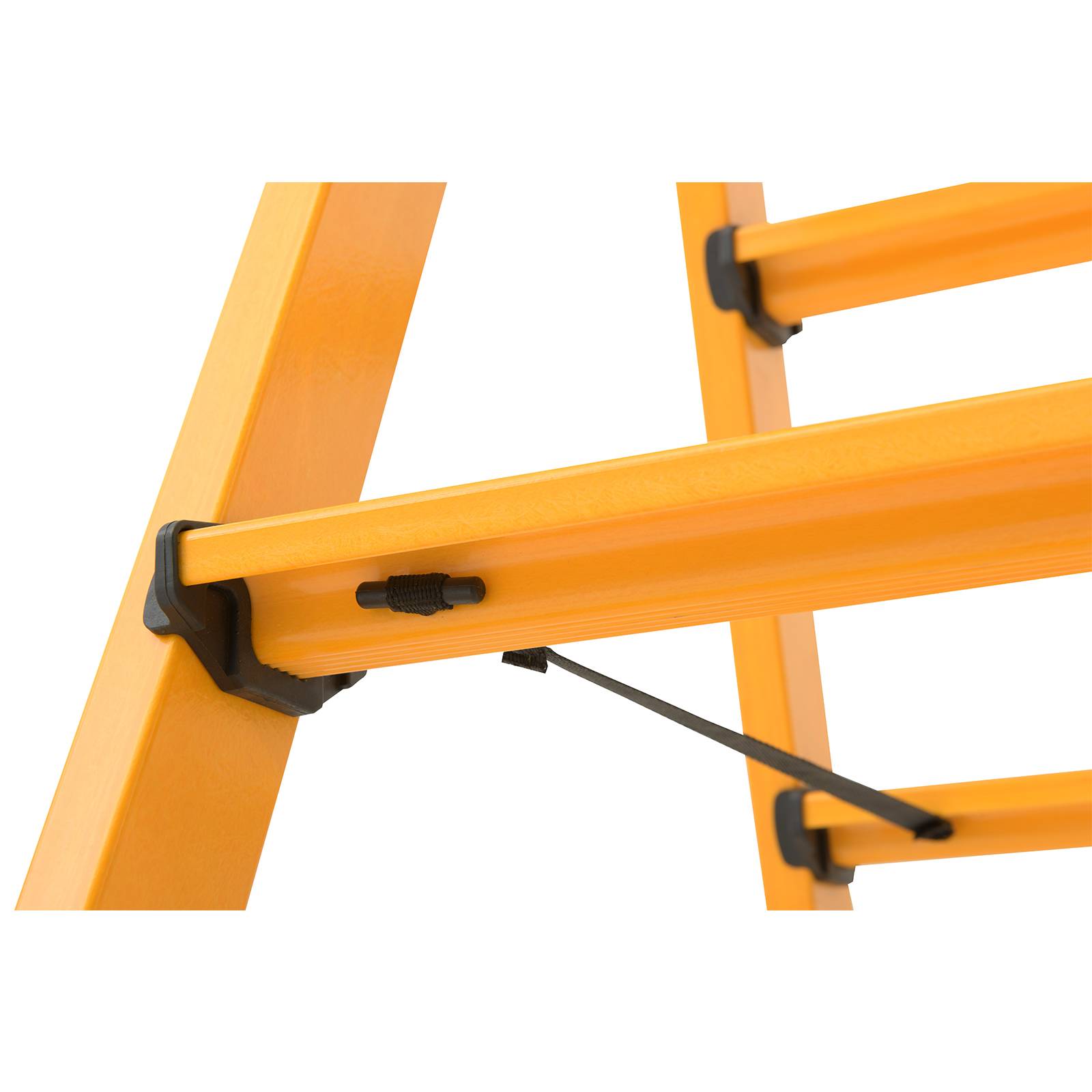 Hymer GFK Stufenstehleiter 2x5 Stufen