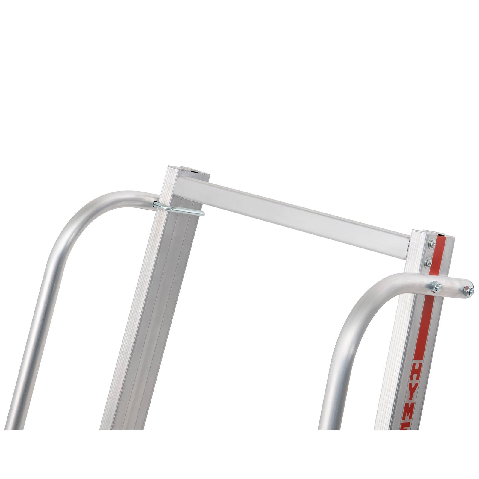 Hymer Plattformleiter mit langem Handlauf 5 Stufen