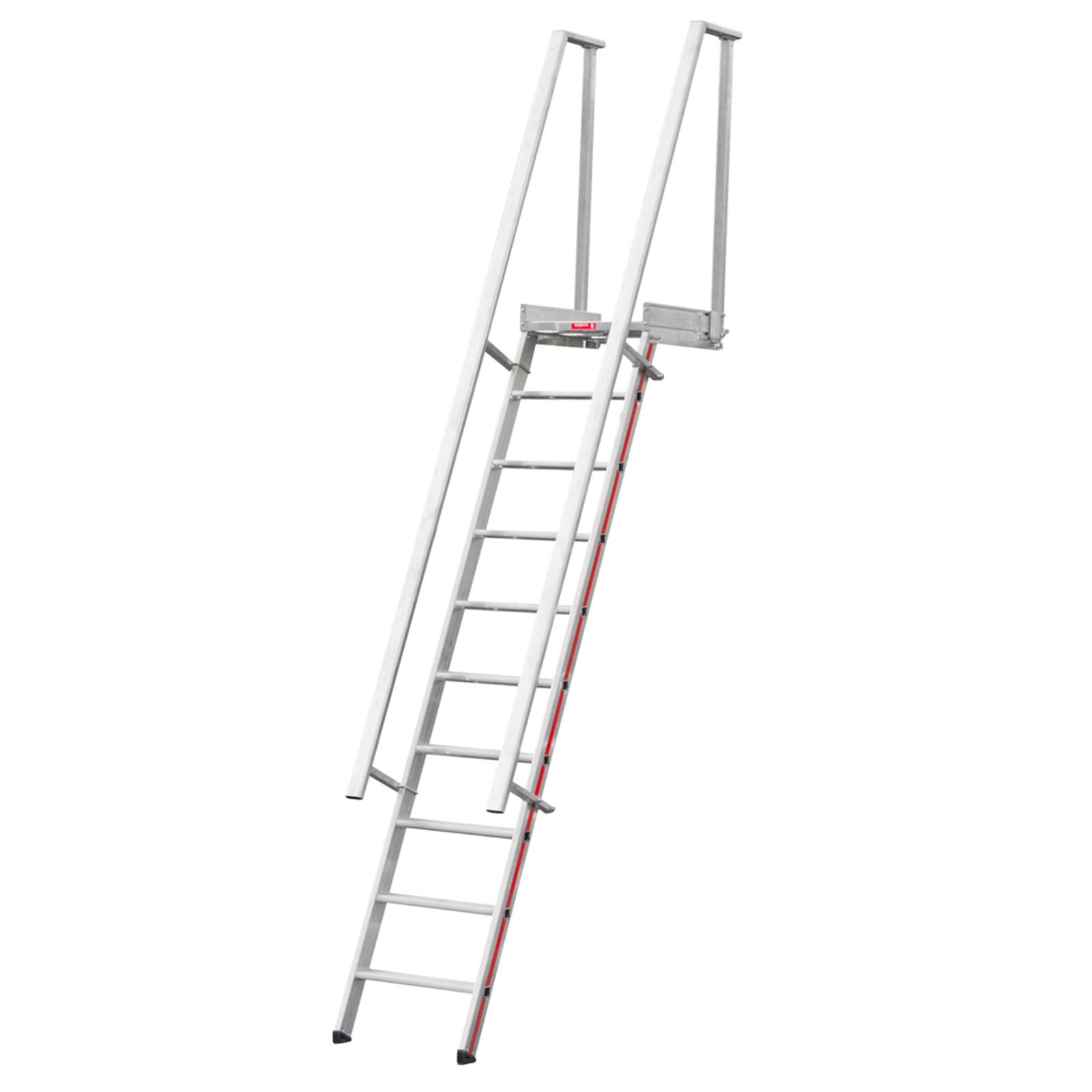 Hymer Stufenaufstieg mit Plattform 11 Stufen