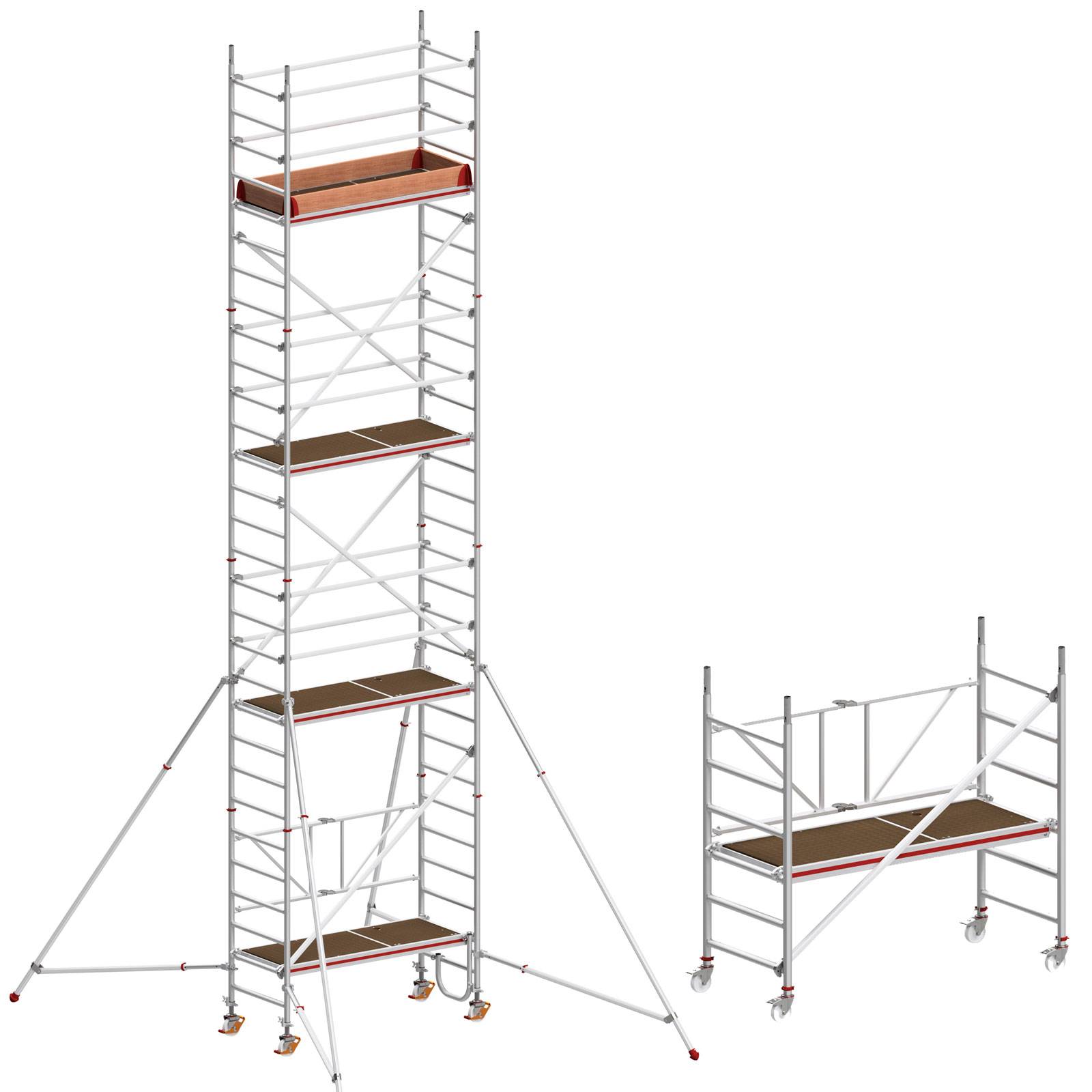 Hymer Fahrgerüst klappbar mit Ausleger 7,75m AH