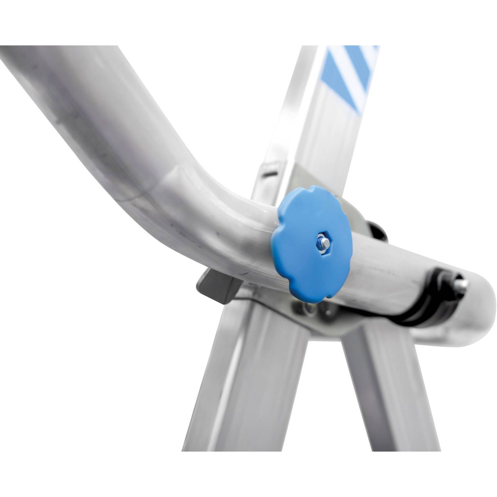 Zarges Teleskop Plattformleiter ZAP Masterflex Plus S gebördelt 6-9 Stufen