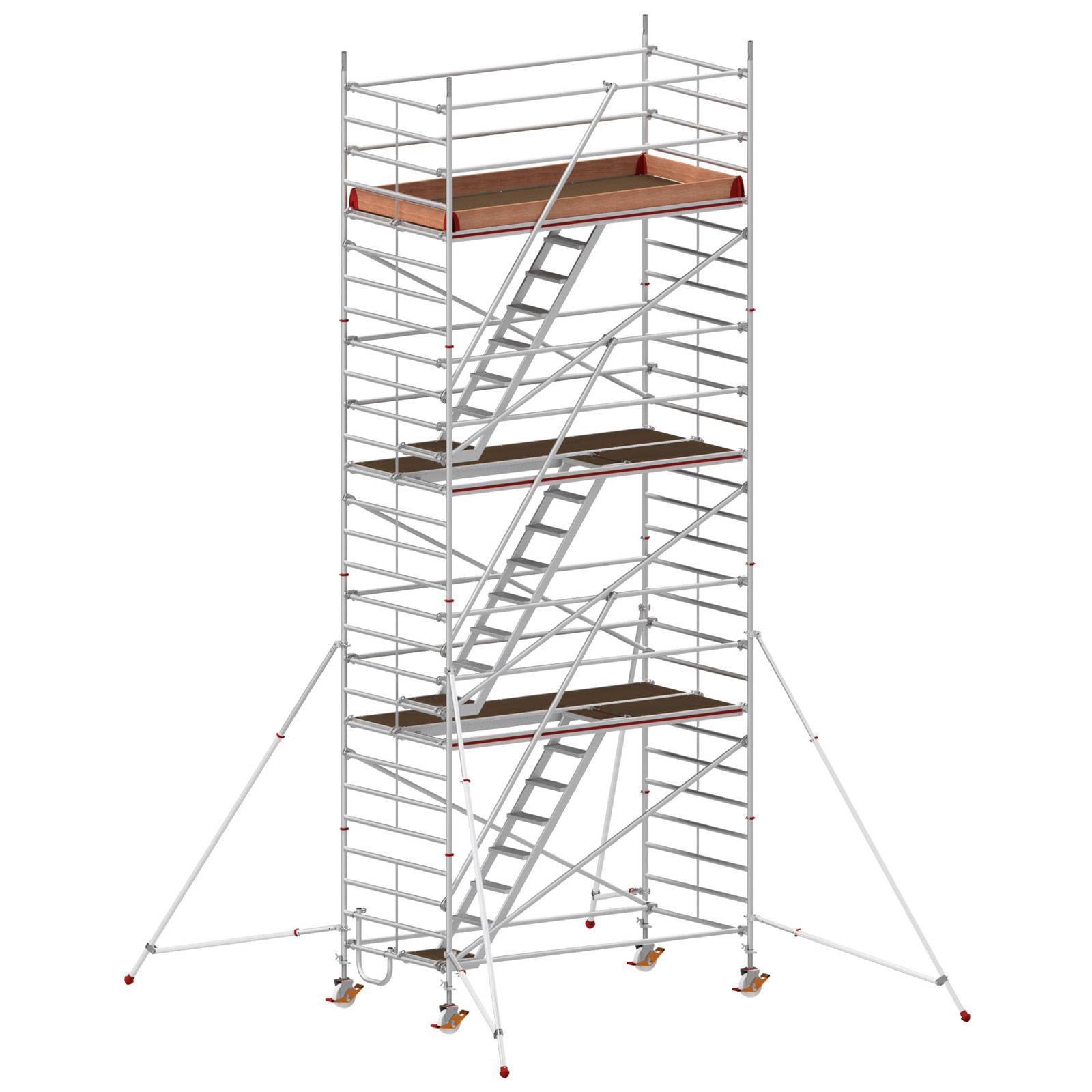 Hymer Treppen Fahrgerüst mit Fahrtraverse 8,6m AH